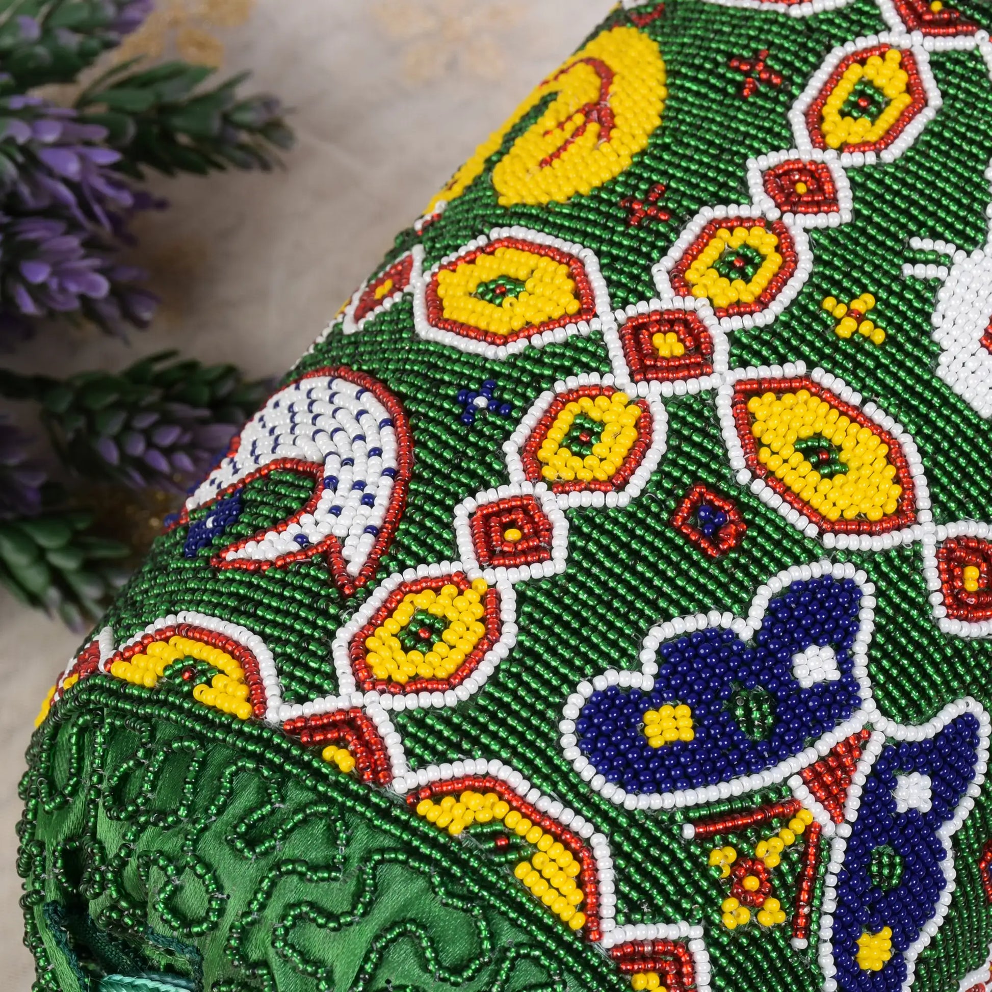 Moti Patola Beaded Batva