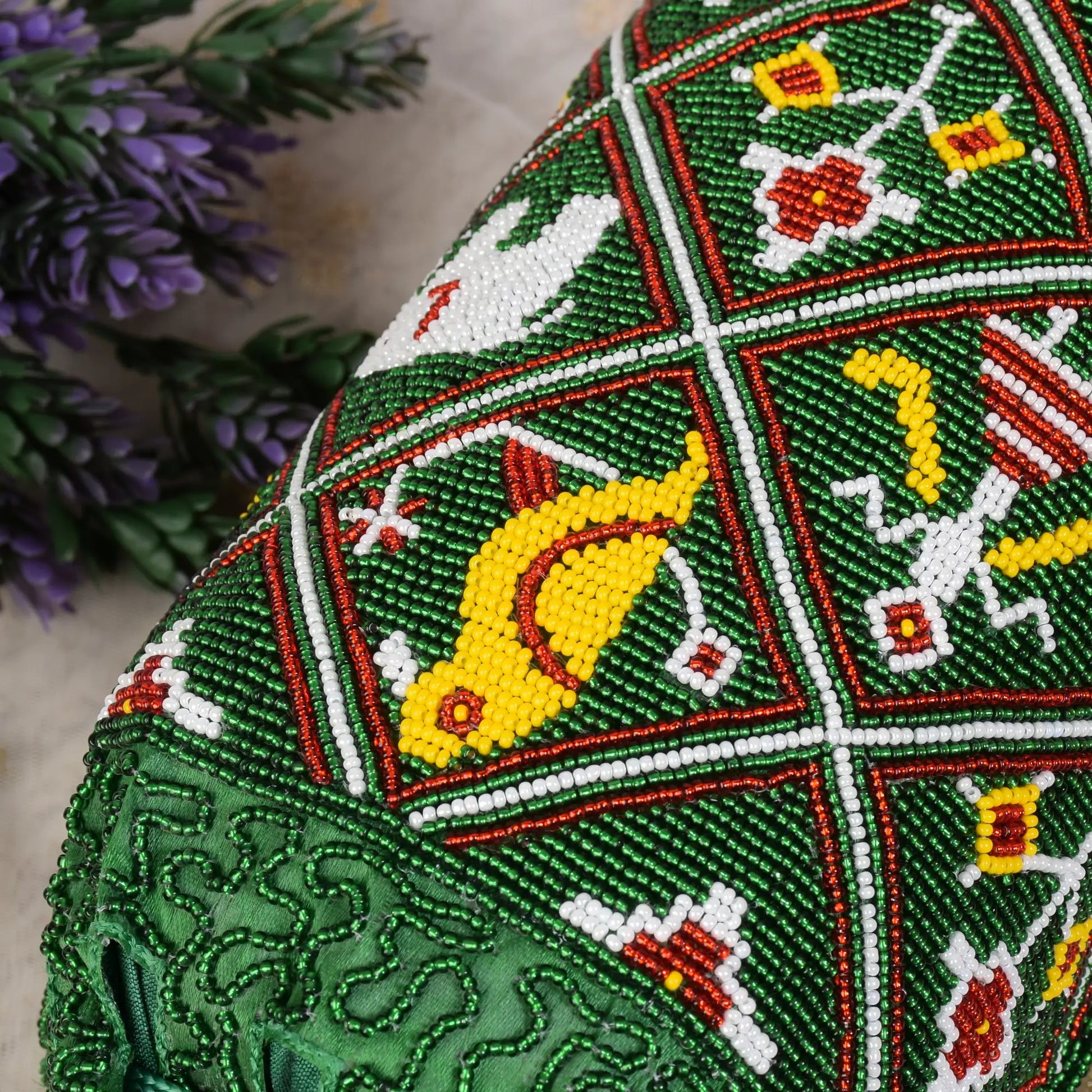 Moti Patola Beaded Batva