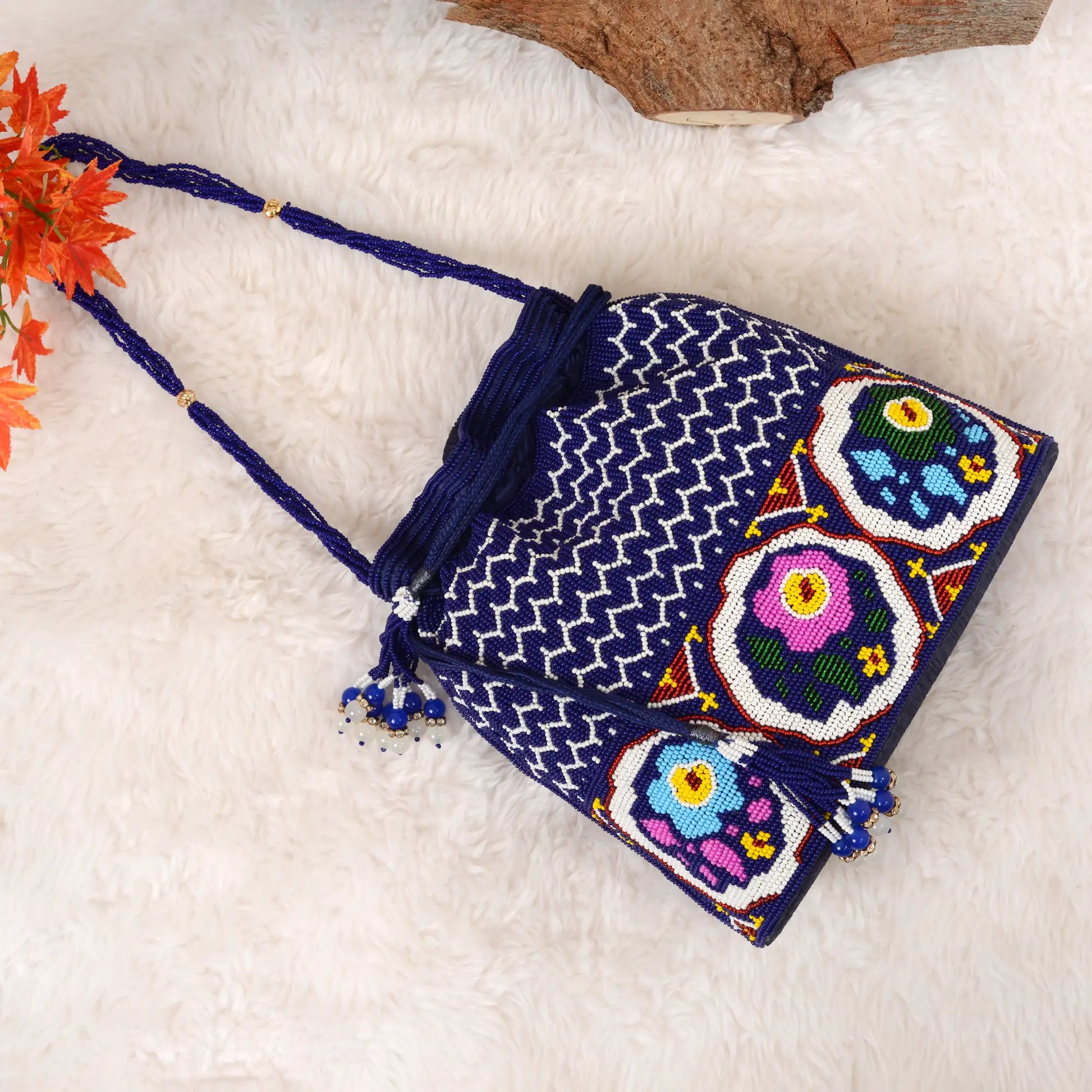 Patola Beaded Batva