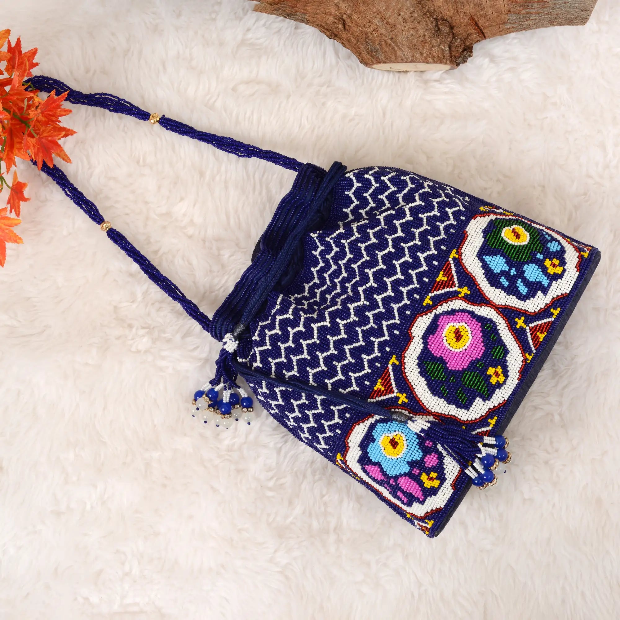Patola Beaded Batva