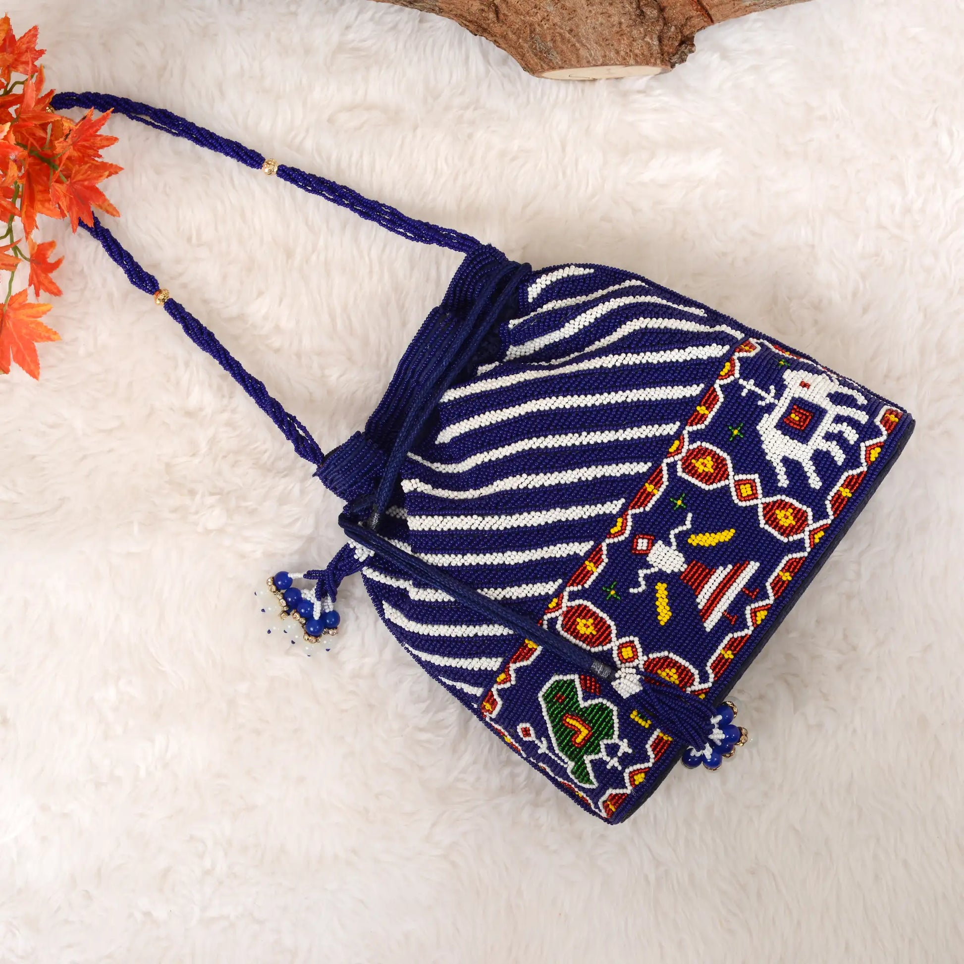 Patola Beaded Batva
