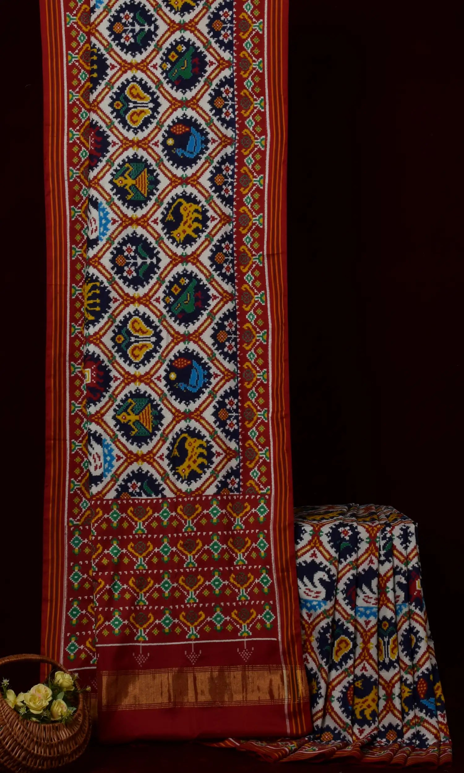 Double Ikat Patola Saree