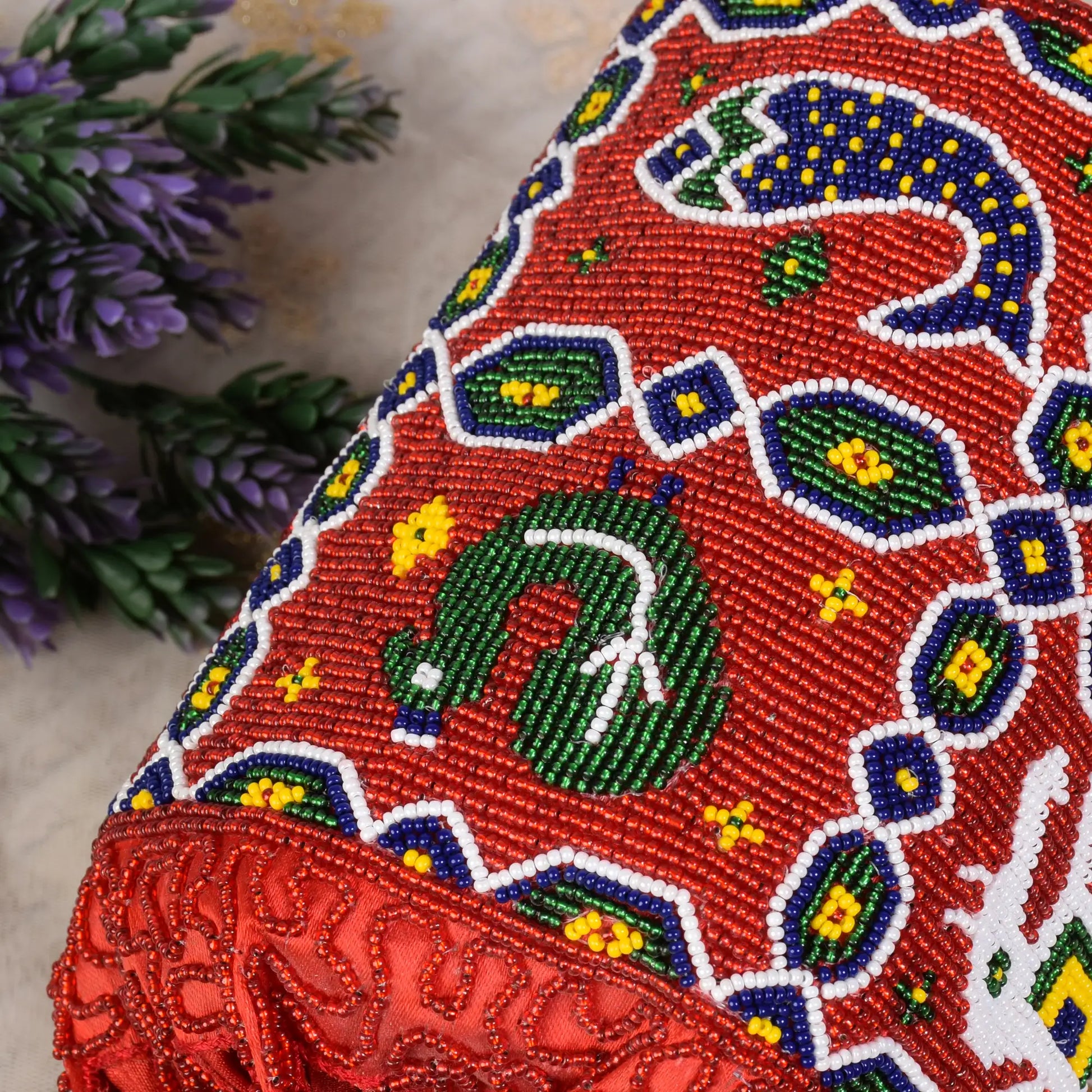 Moti Patola Beaded Batva