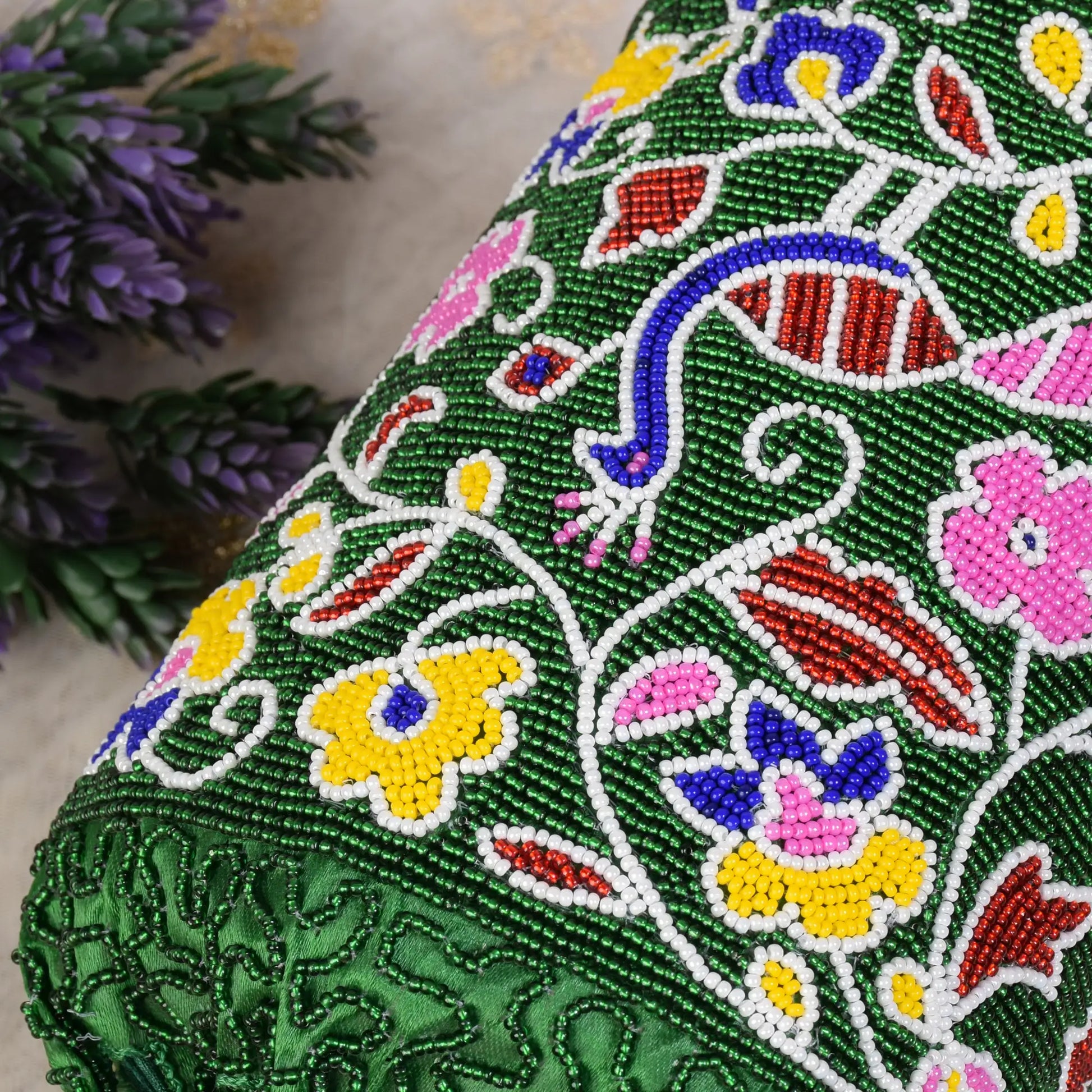 Moti Patola Beaded Batva