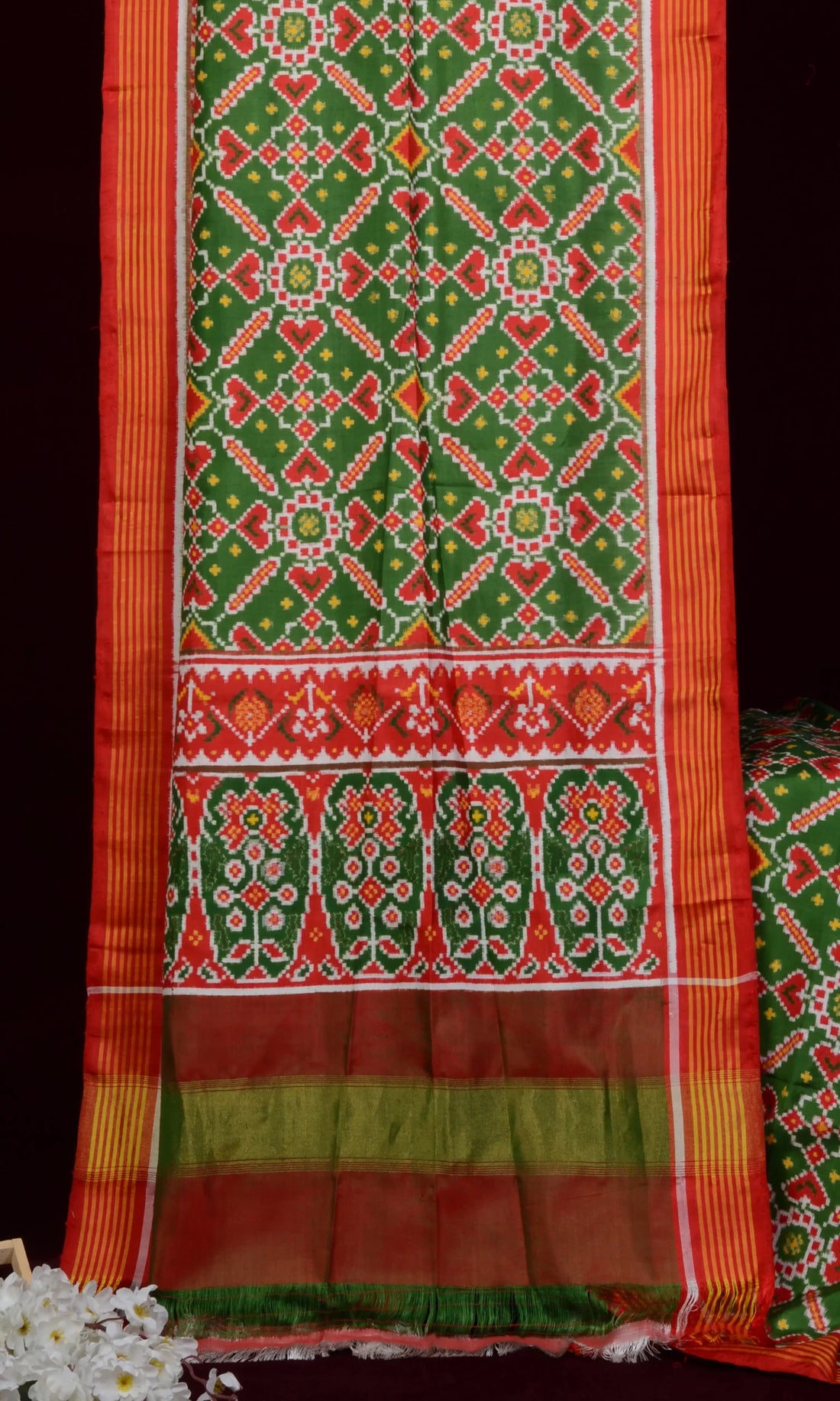 Double Ikat Patola Saree