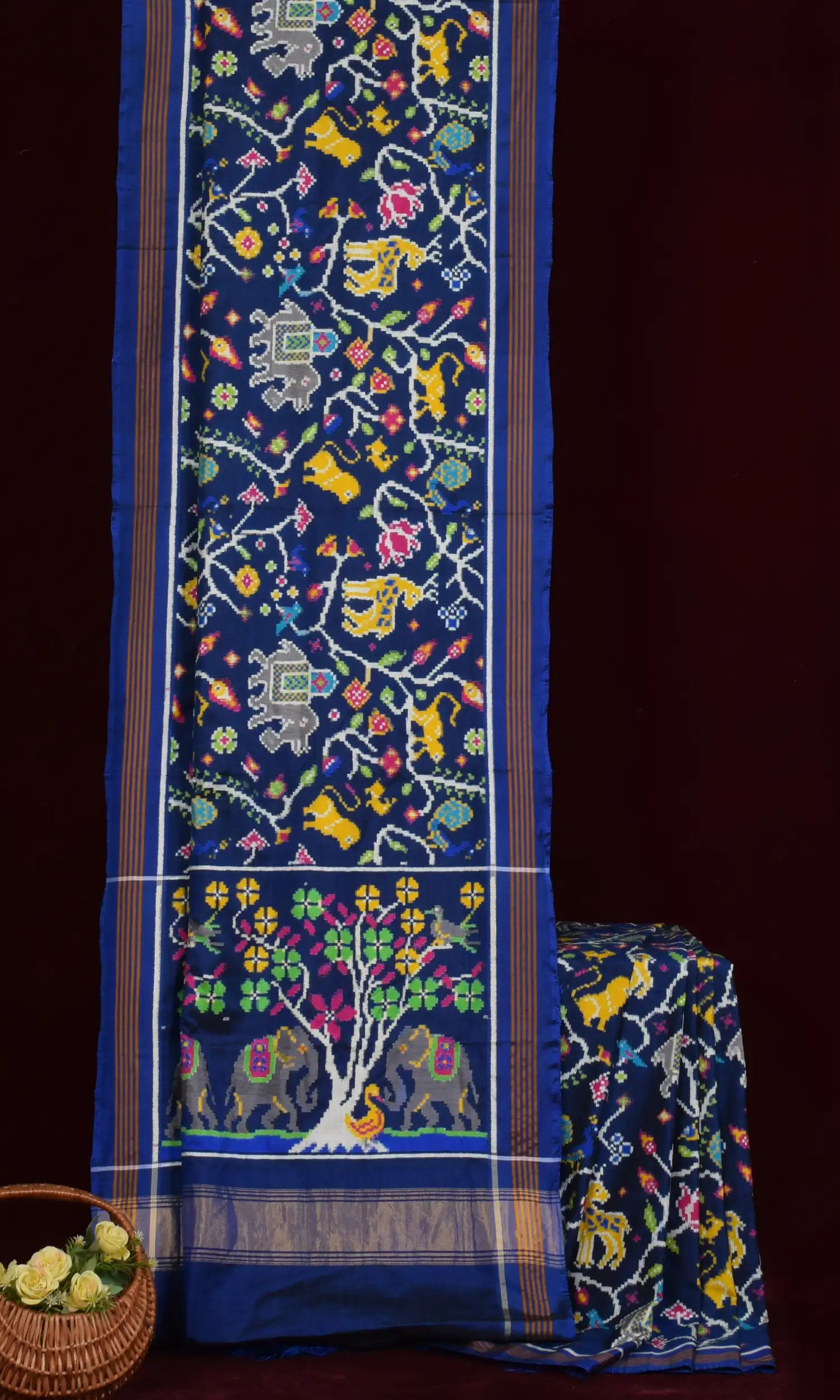 Double Ikat Patola Saree