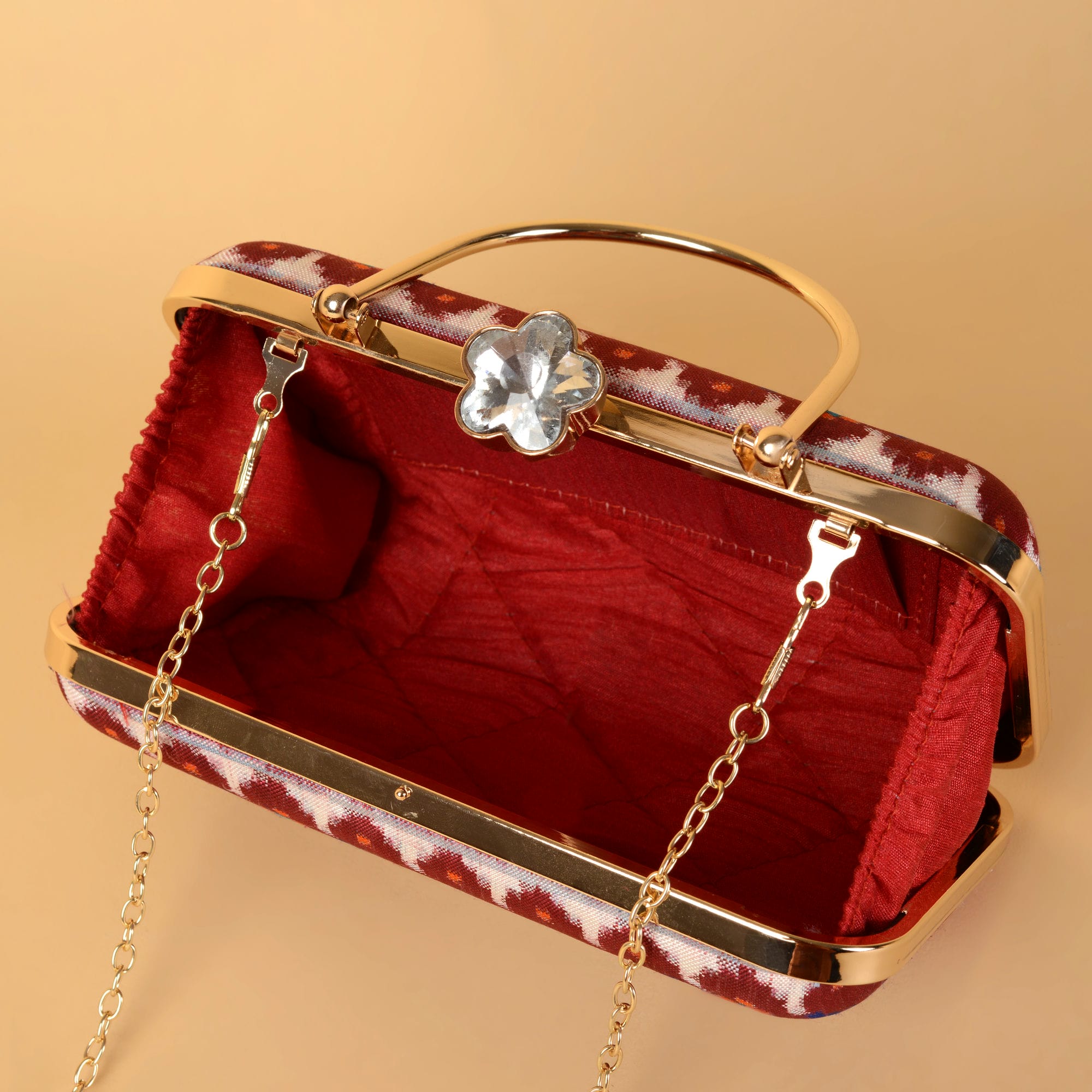 Double Ikat Patola Clutch