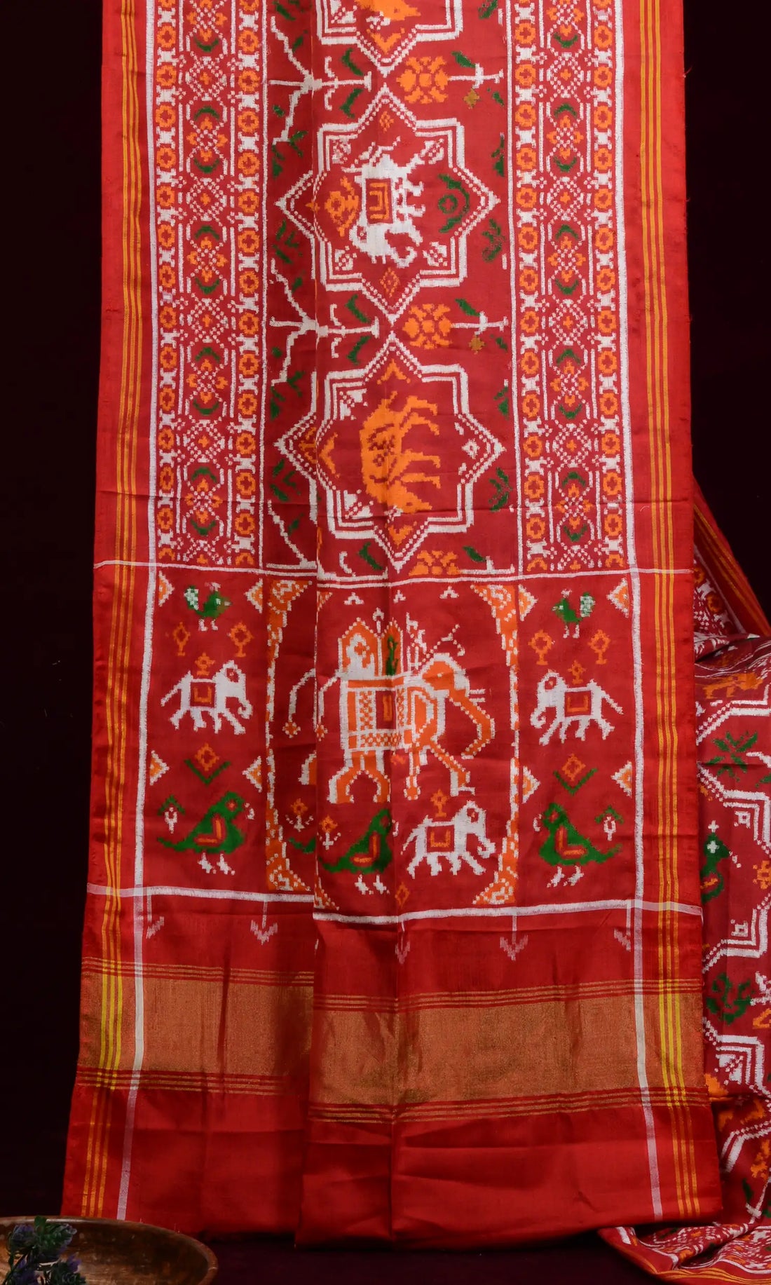 Double Ikat Patola Saree
