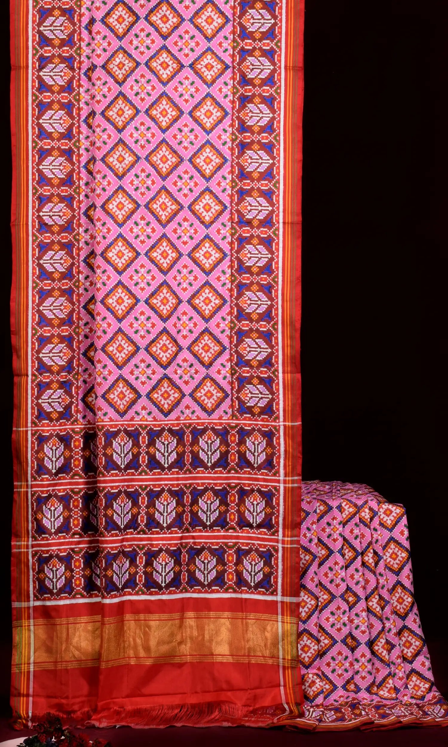 Double Ikat Patola Saree