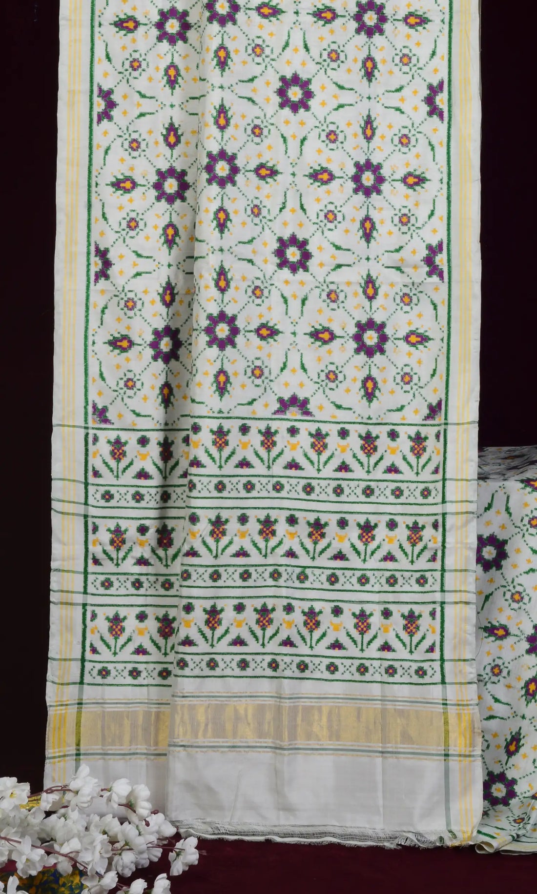 Double Ikat Patola Saree