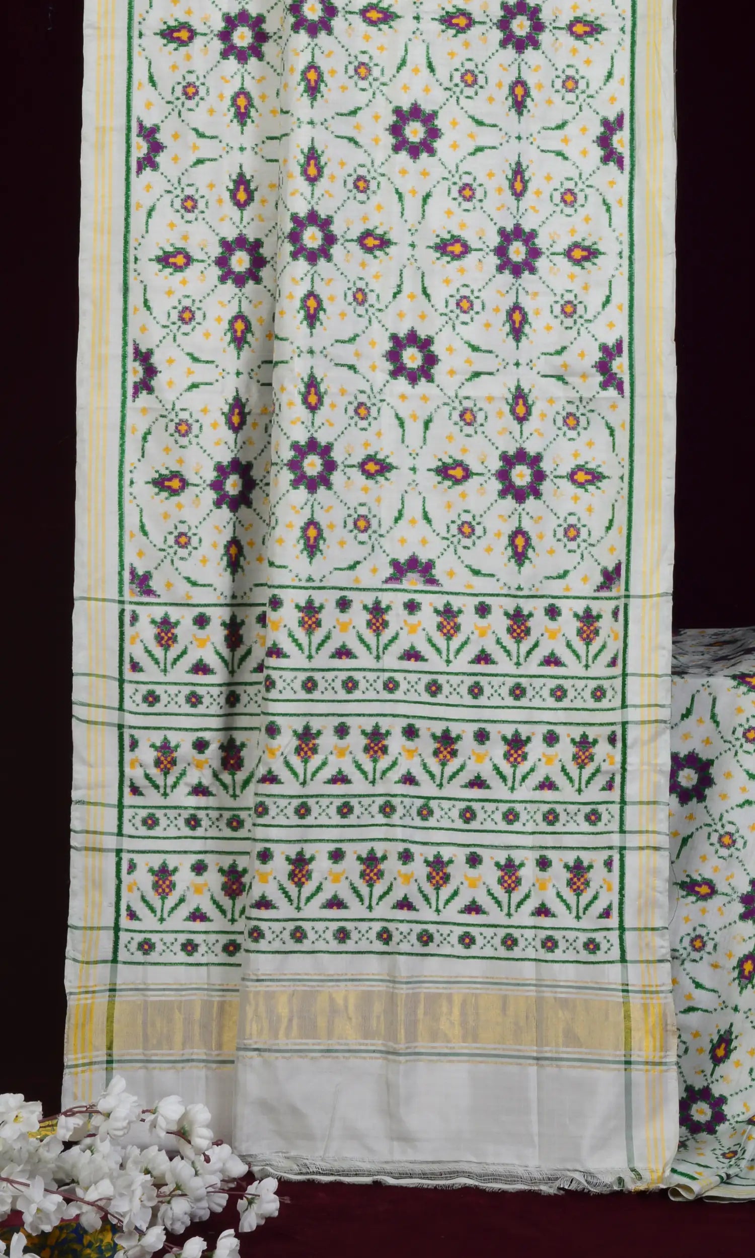 Double Ikat Patola Saree