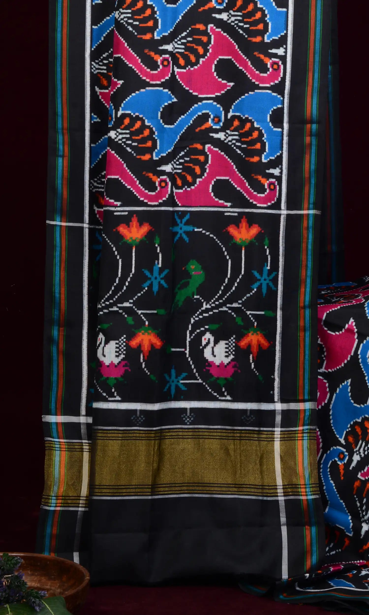 Double Ikat Patola Saree