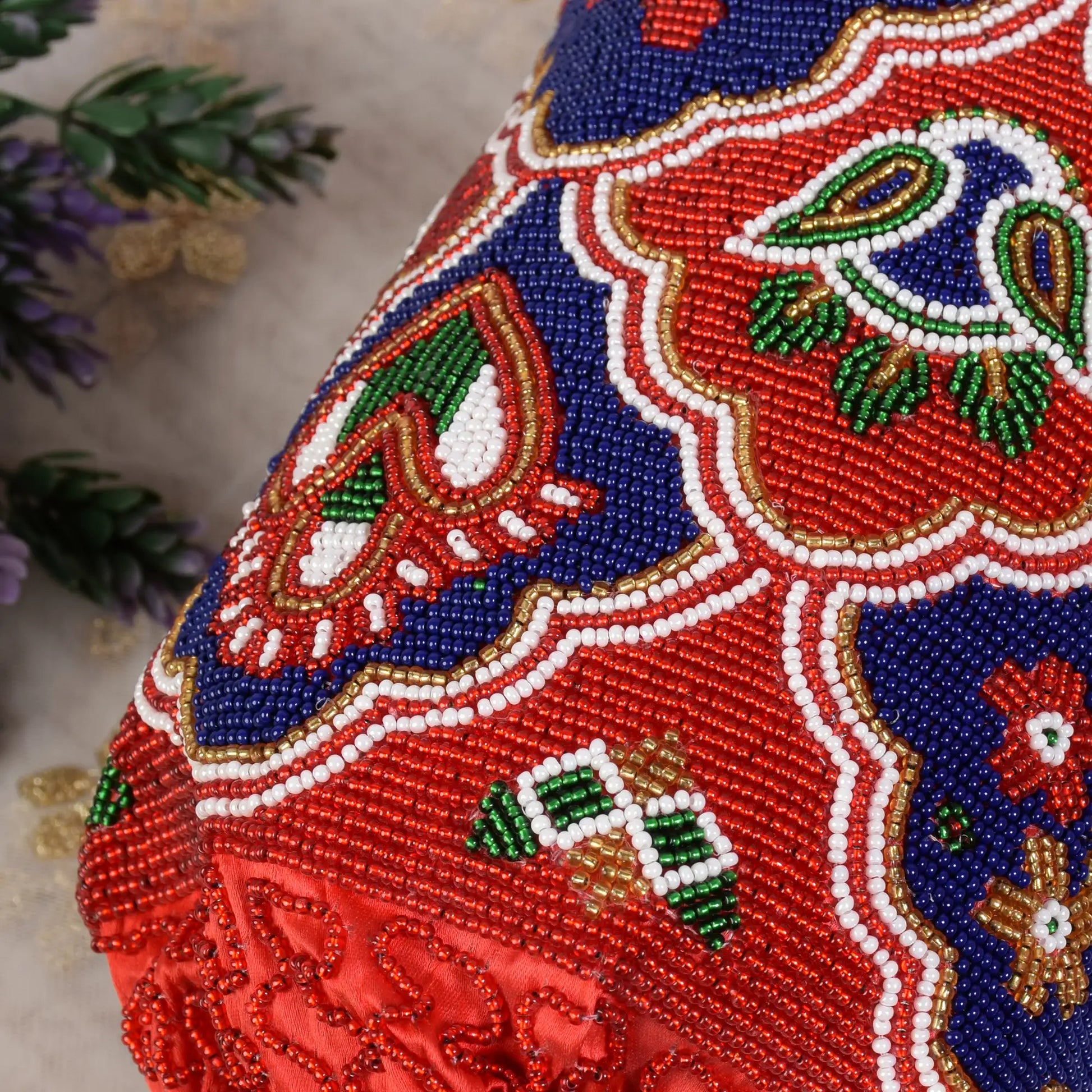 Moti Patola Beaded Batva