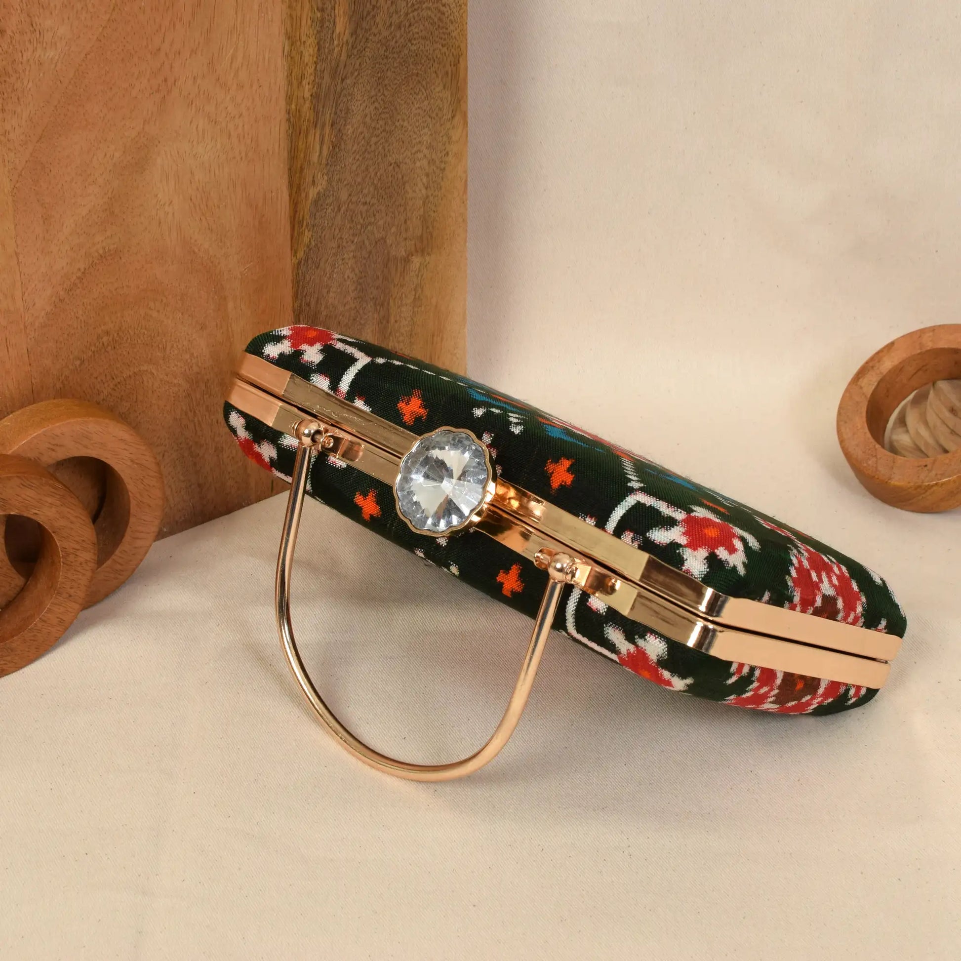 Double Ikat Patola Clutch