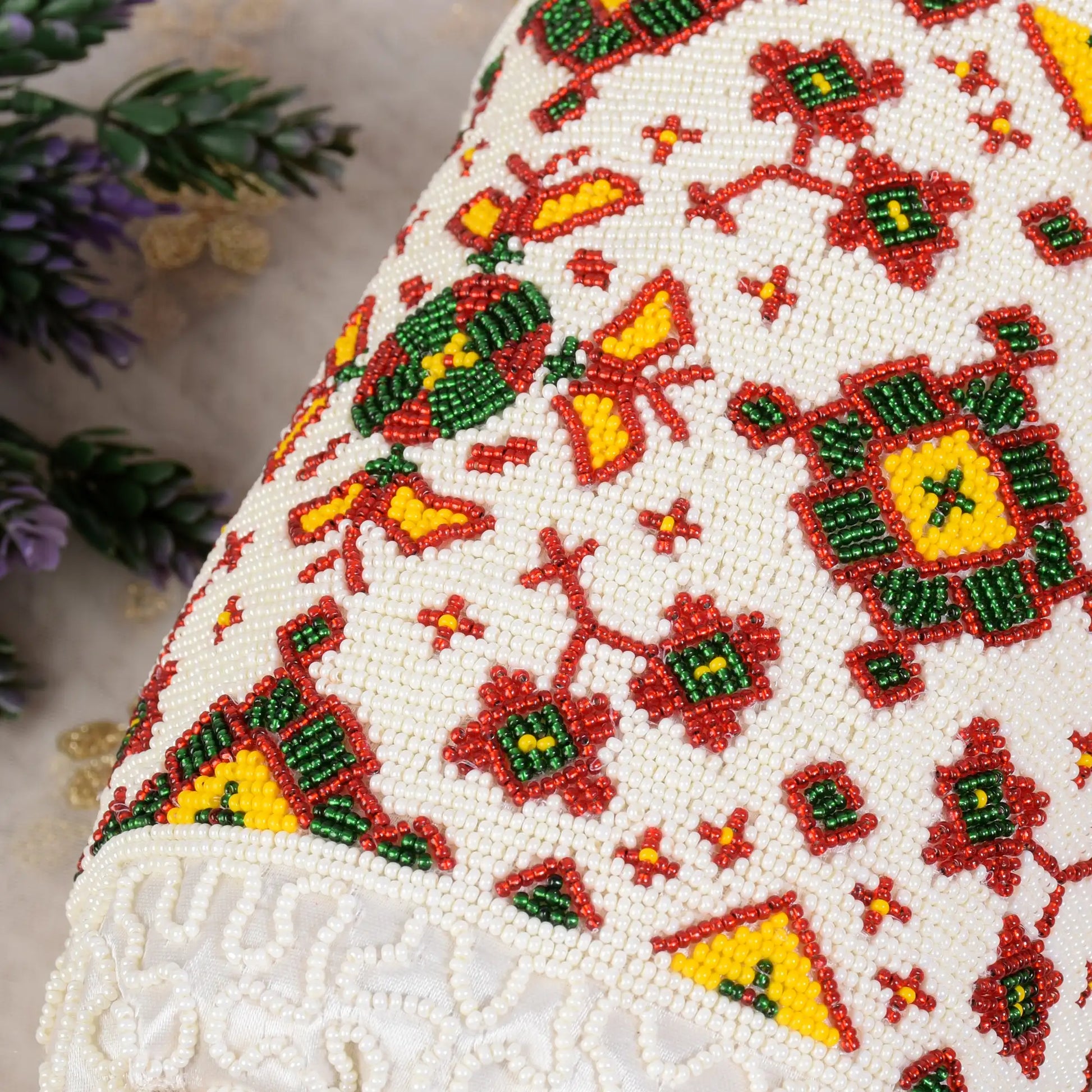 Moti Patola Beaded Batva