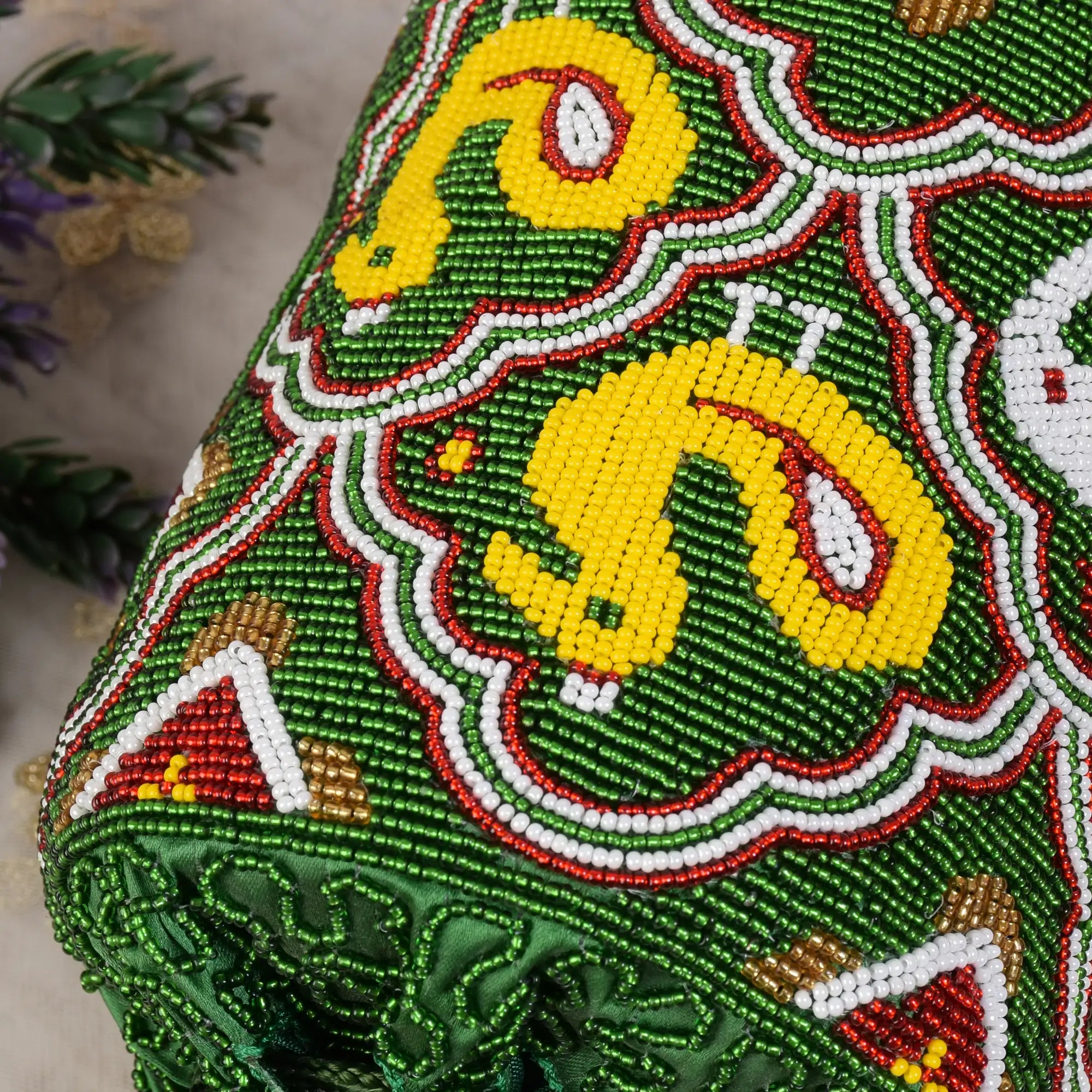 Moti Patola Beaded Batva