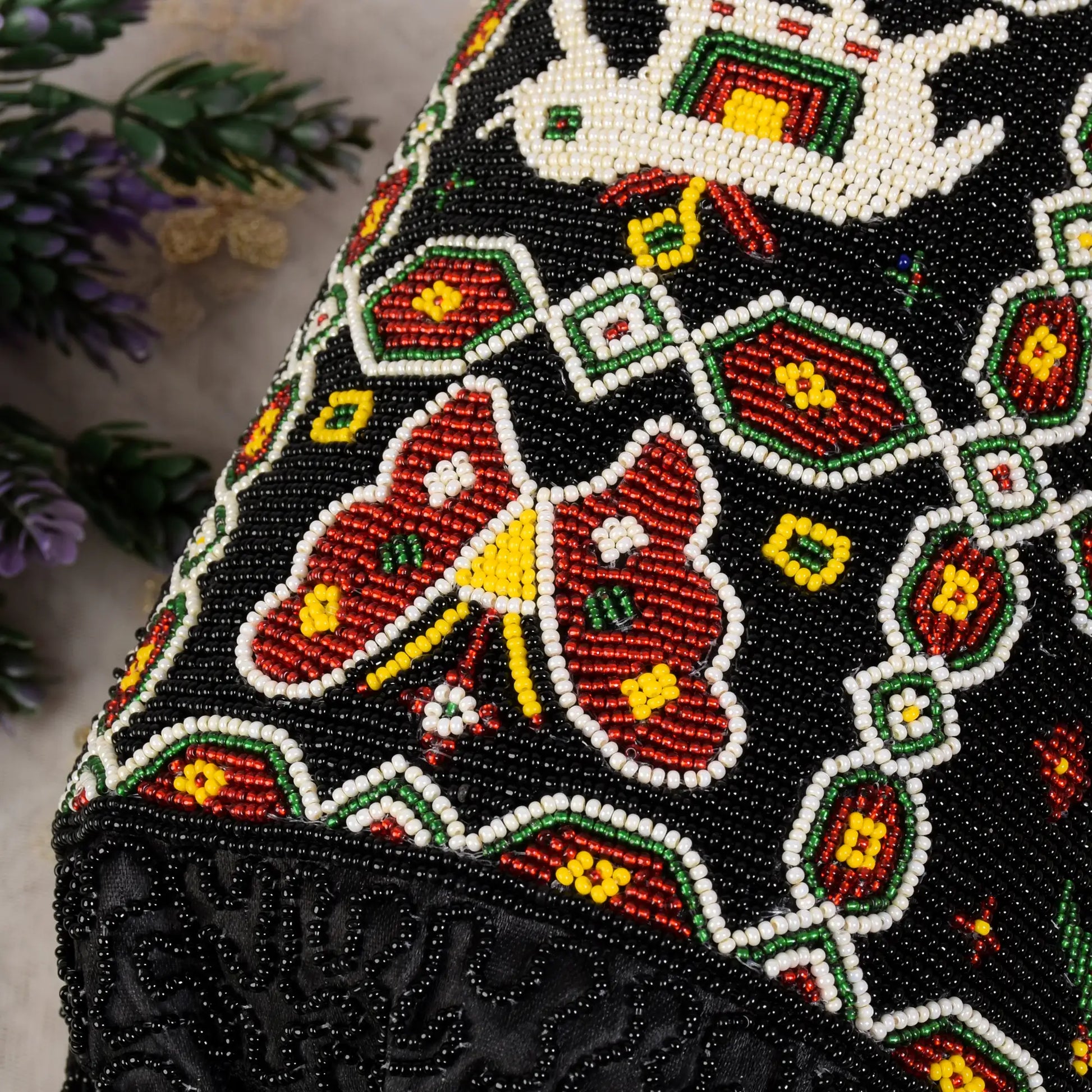Moti Patola Beaded Batva
