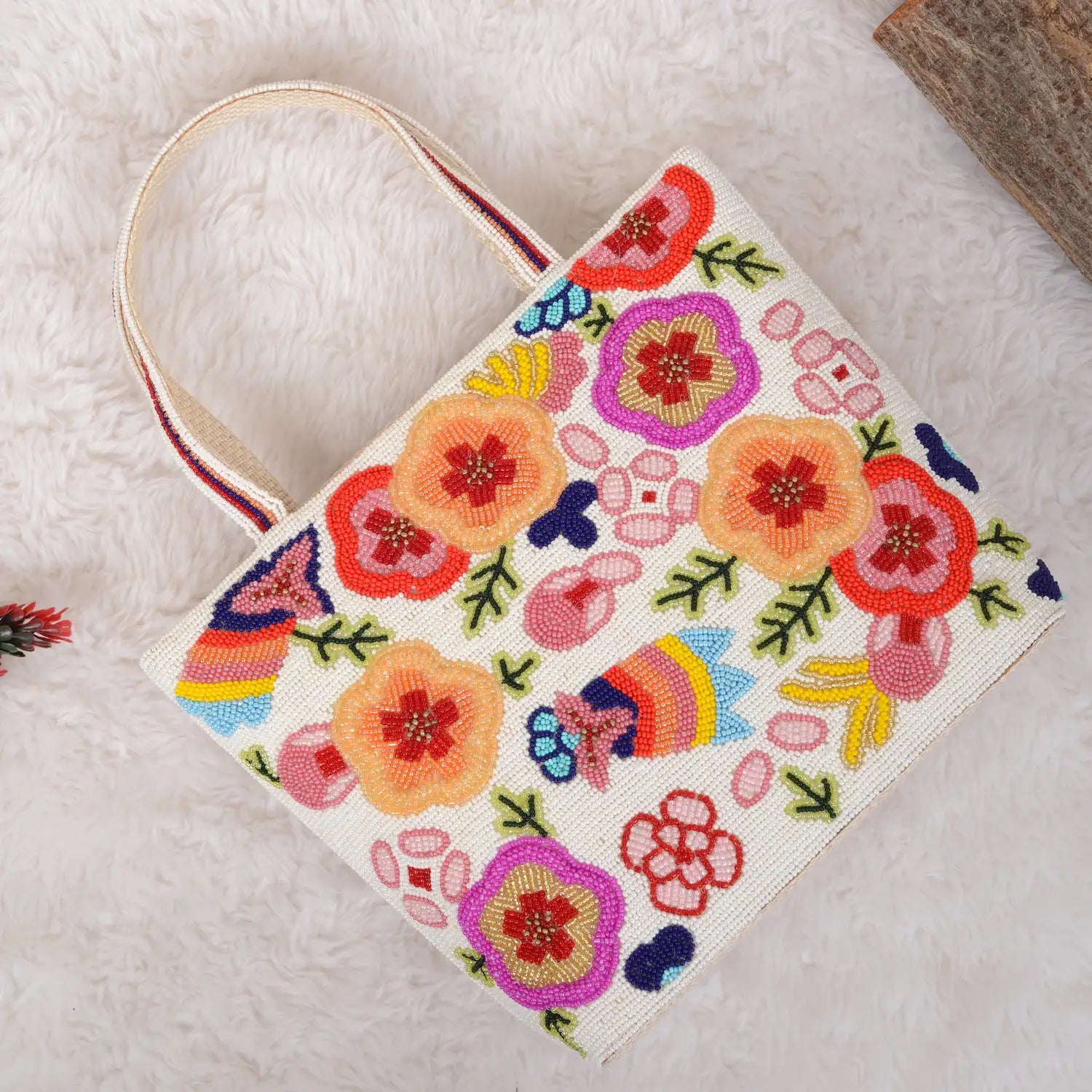 Moti Beaded Handbag