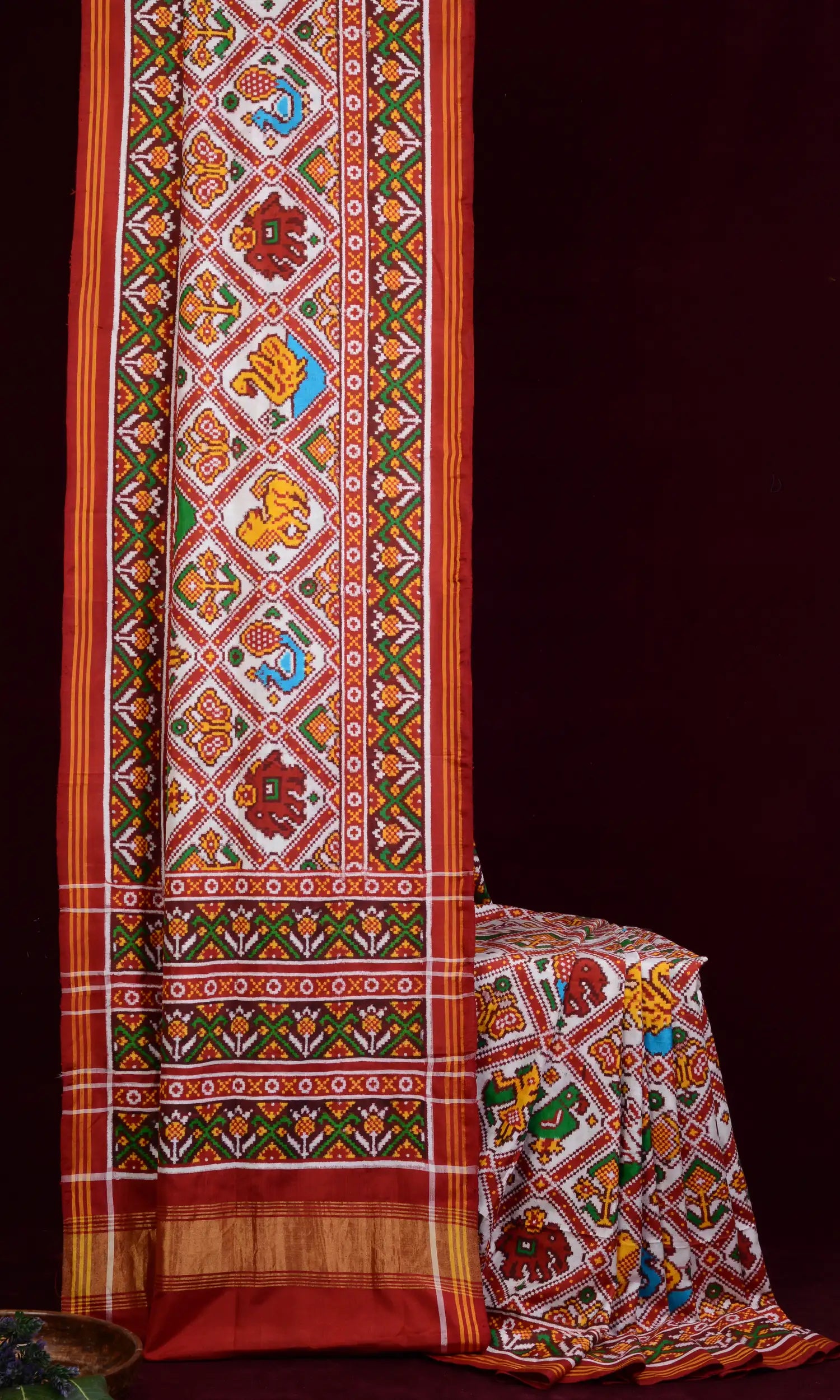 Double Ikat Patola Saree