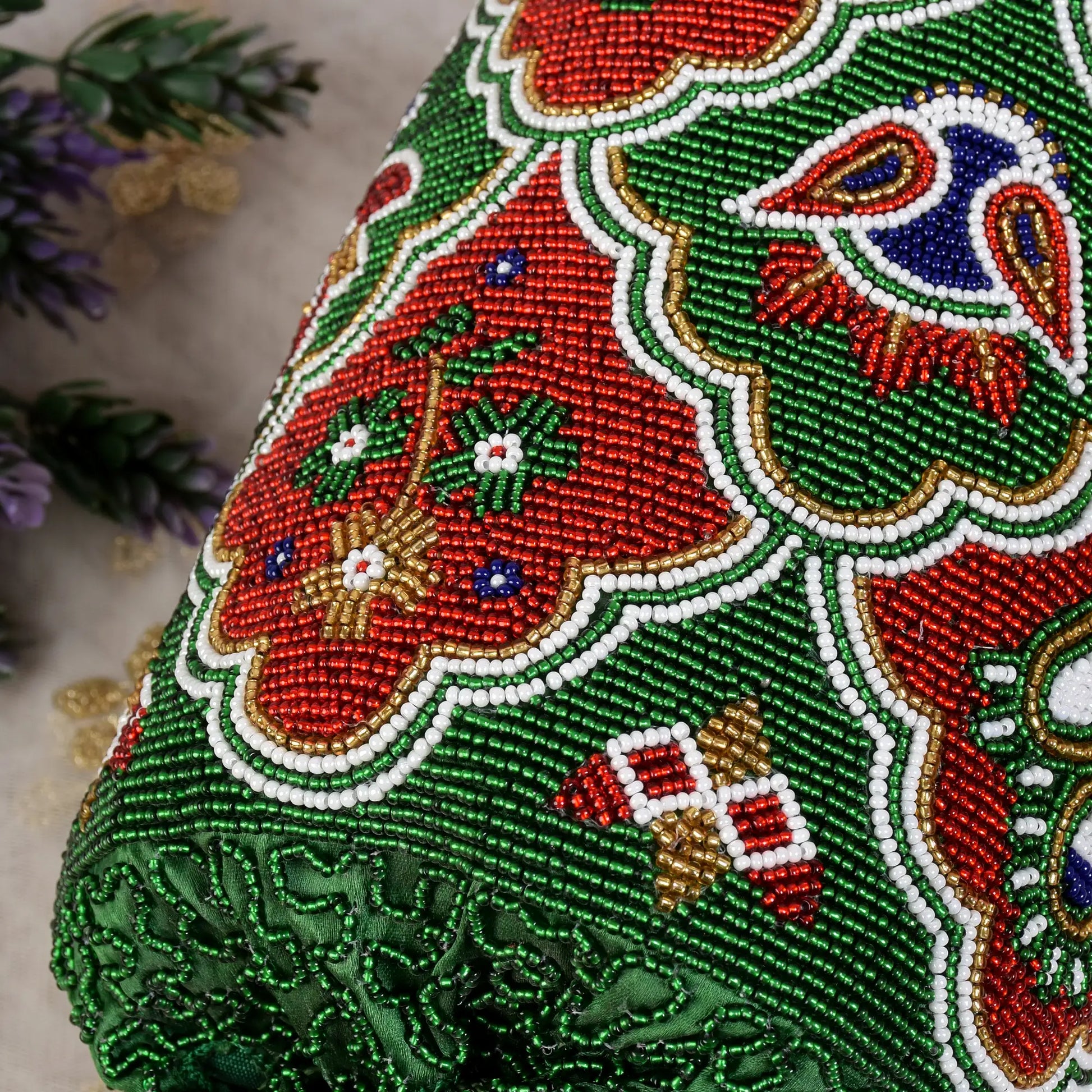Moti Patola Beaded Batva