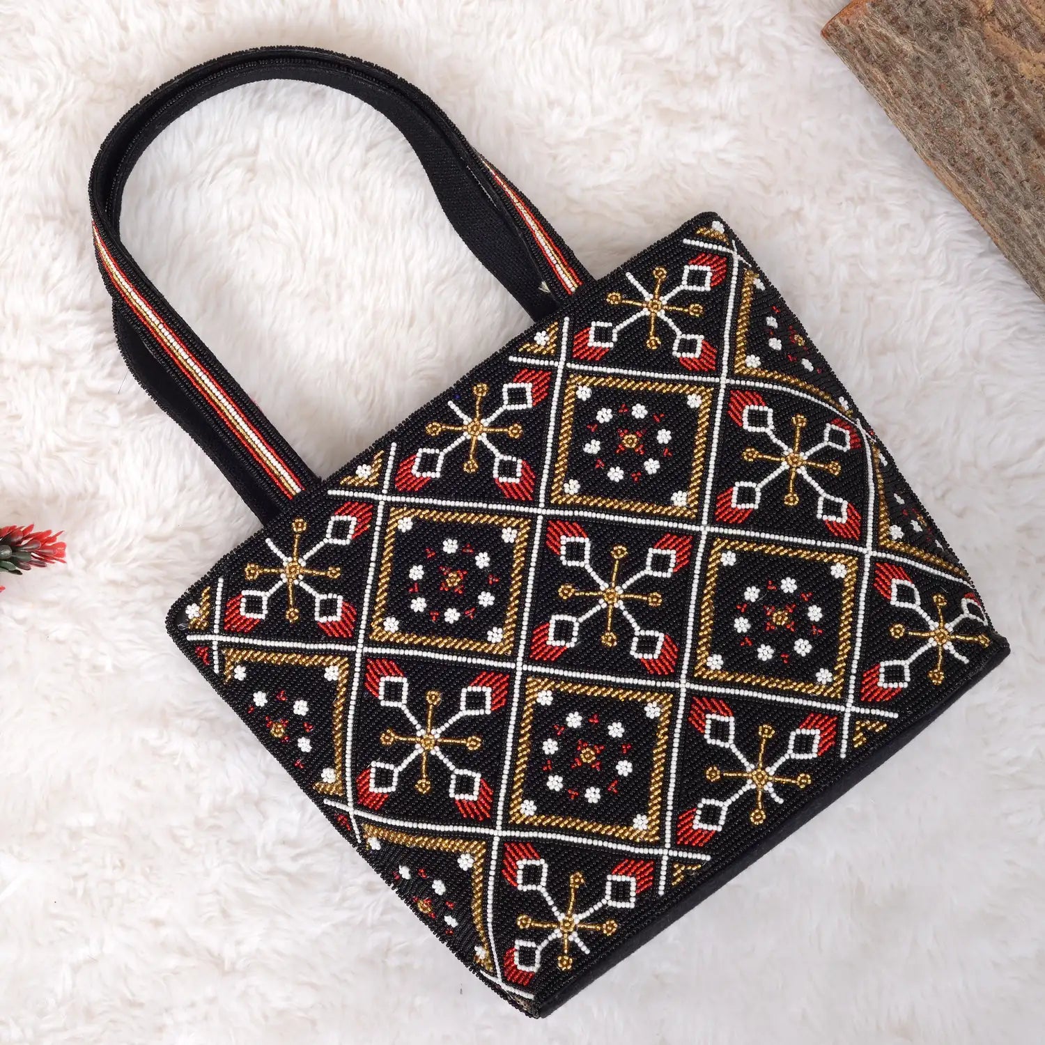 Moti Beaded Handbag