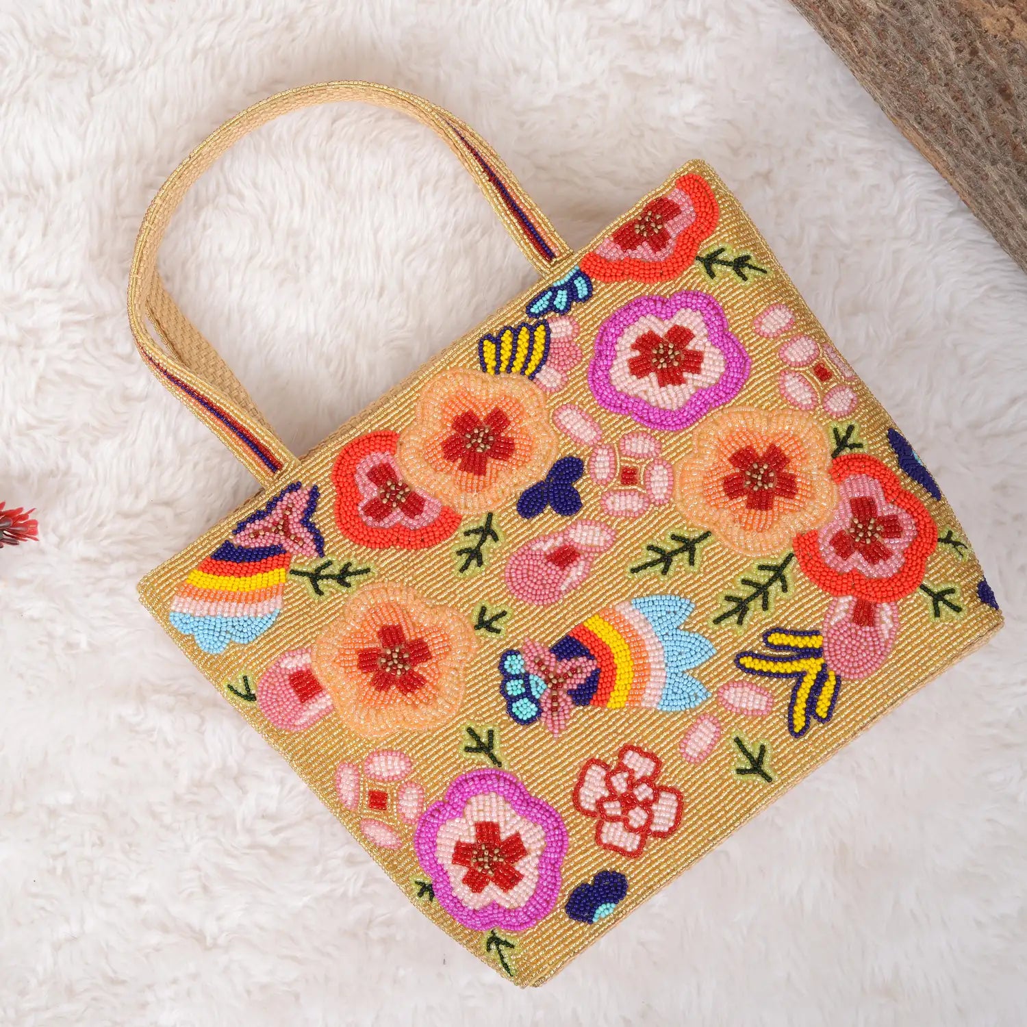 Moti Beaded Handbag