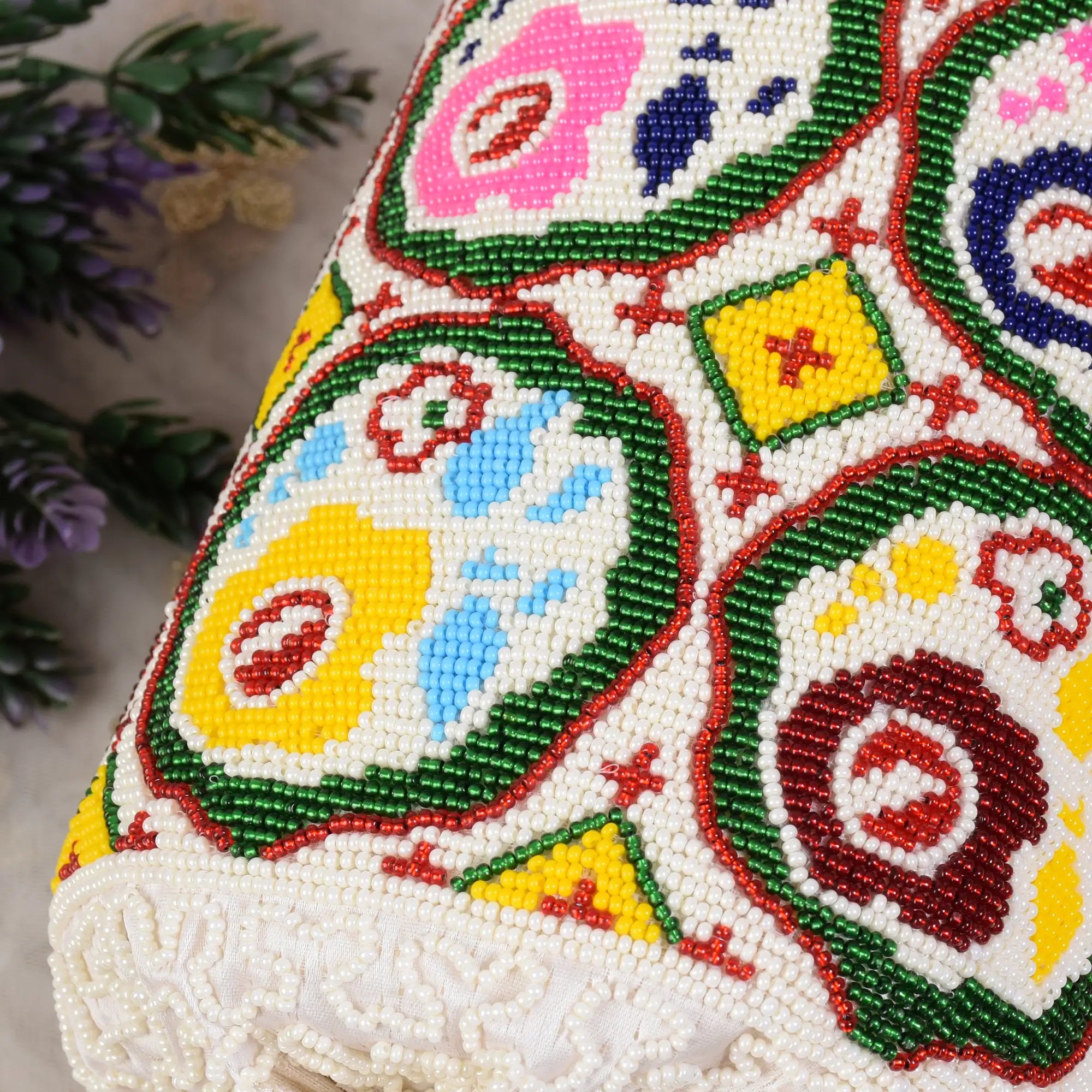 Moti Patola Beaded Batva