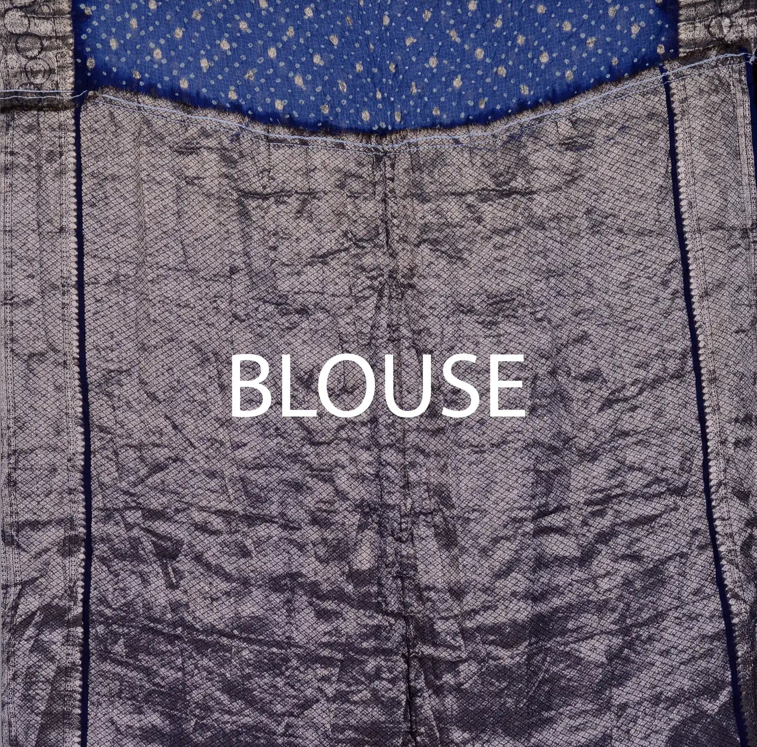 Kota Doriya Banarasi Weave Bandhani Saree