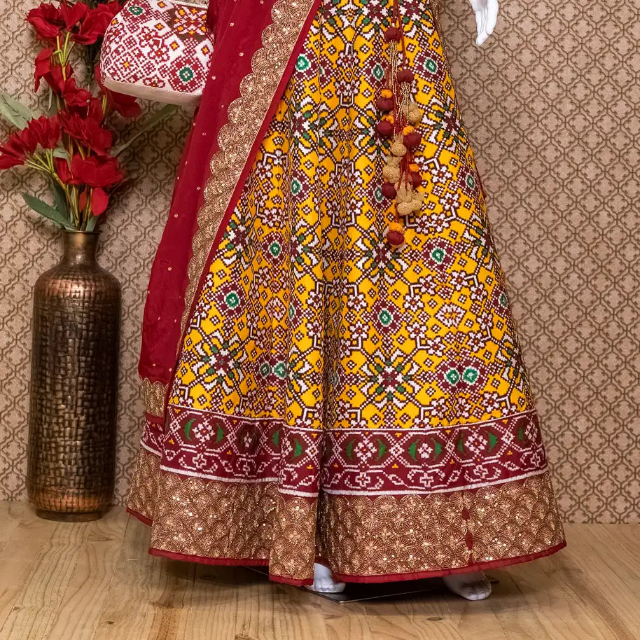 Double Ikat Patola Lehenga