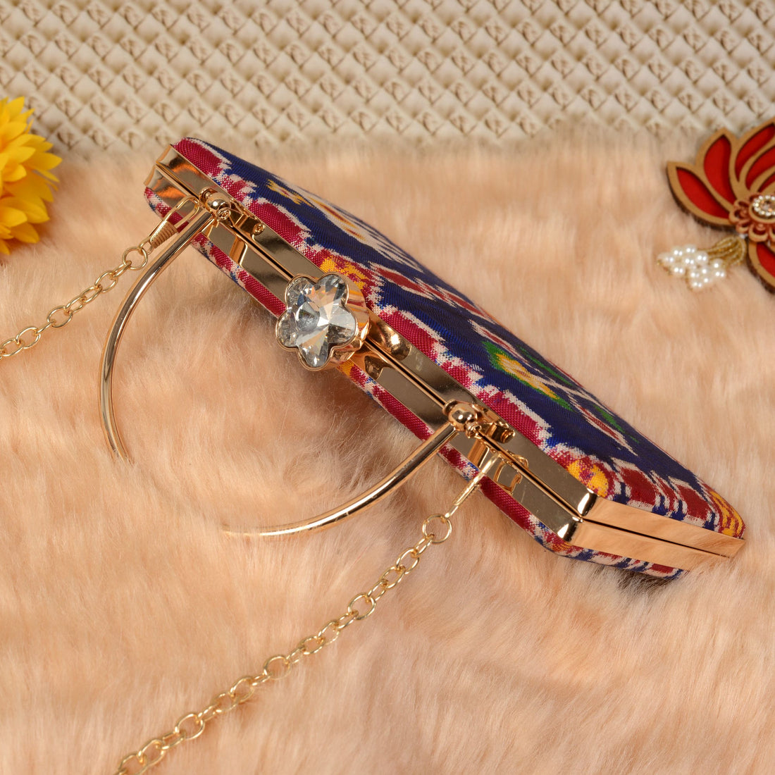 Double Ikat Patola Clutch