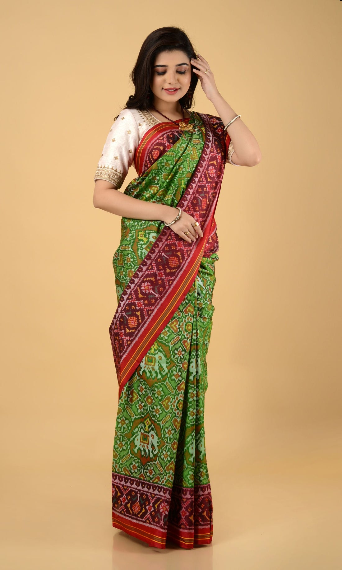 Single Ikat Patola Saree