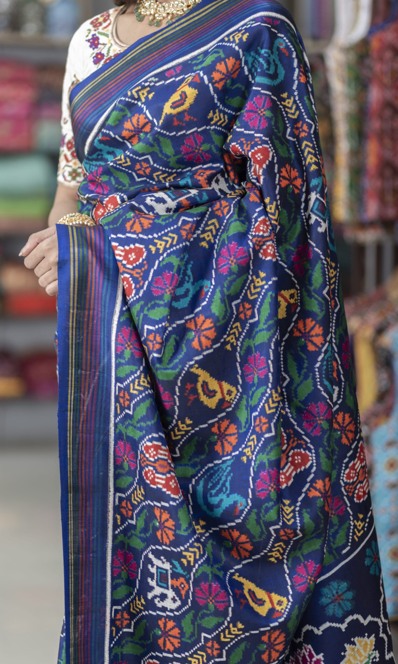 Double Ikat Patola Saree