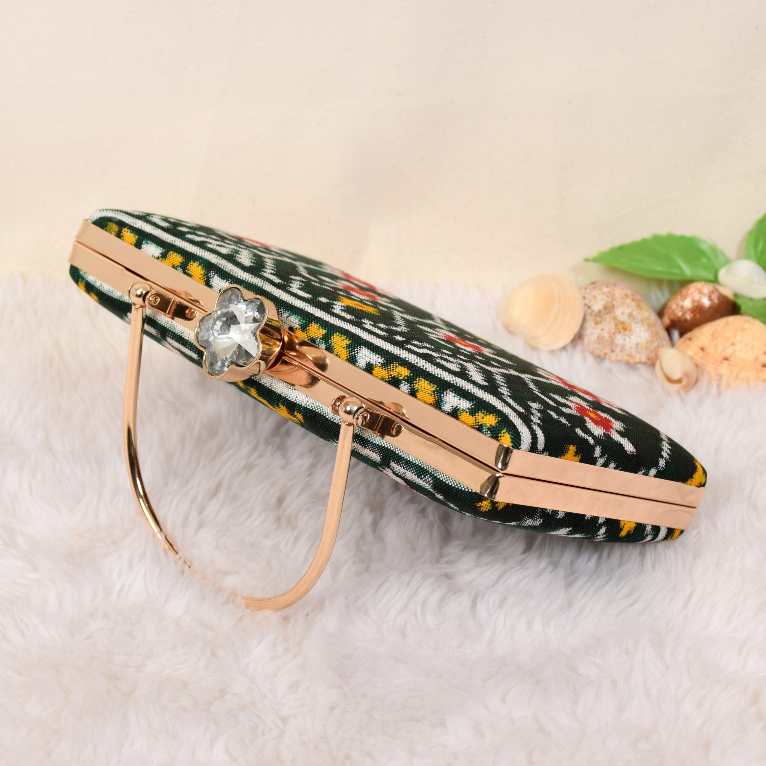 Double Ikat Patola Clutch