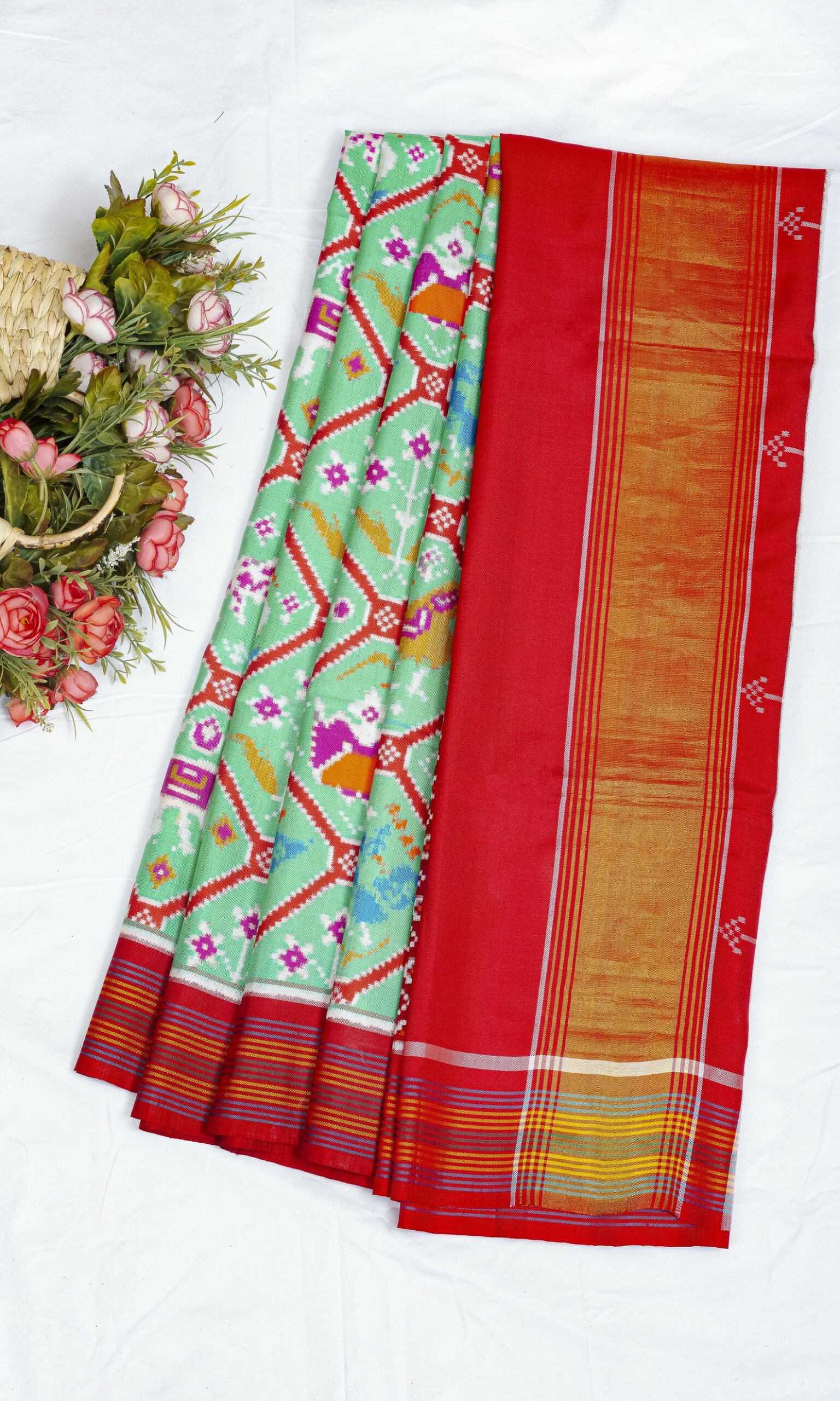 Double Ikat Patola Saree