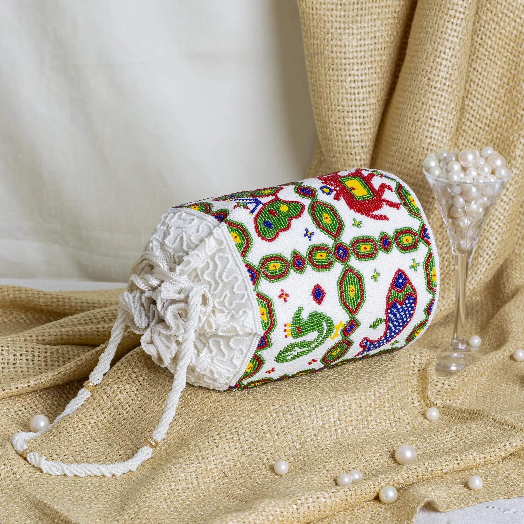 Patola Beaded Batva