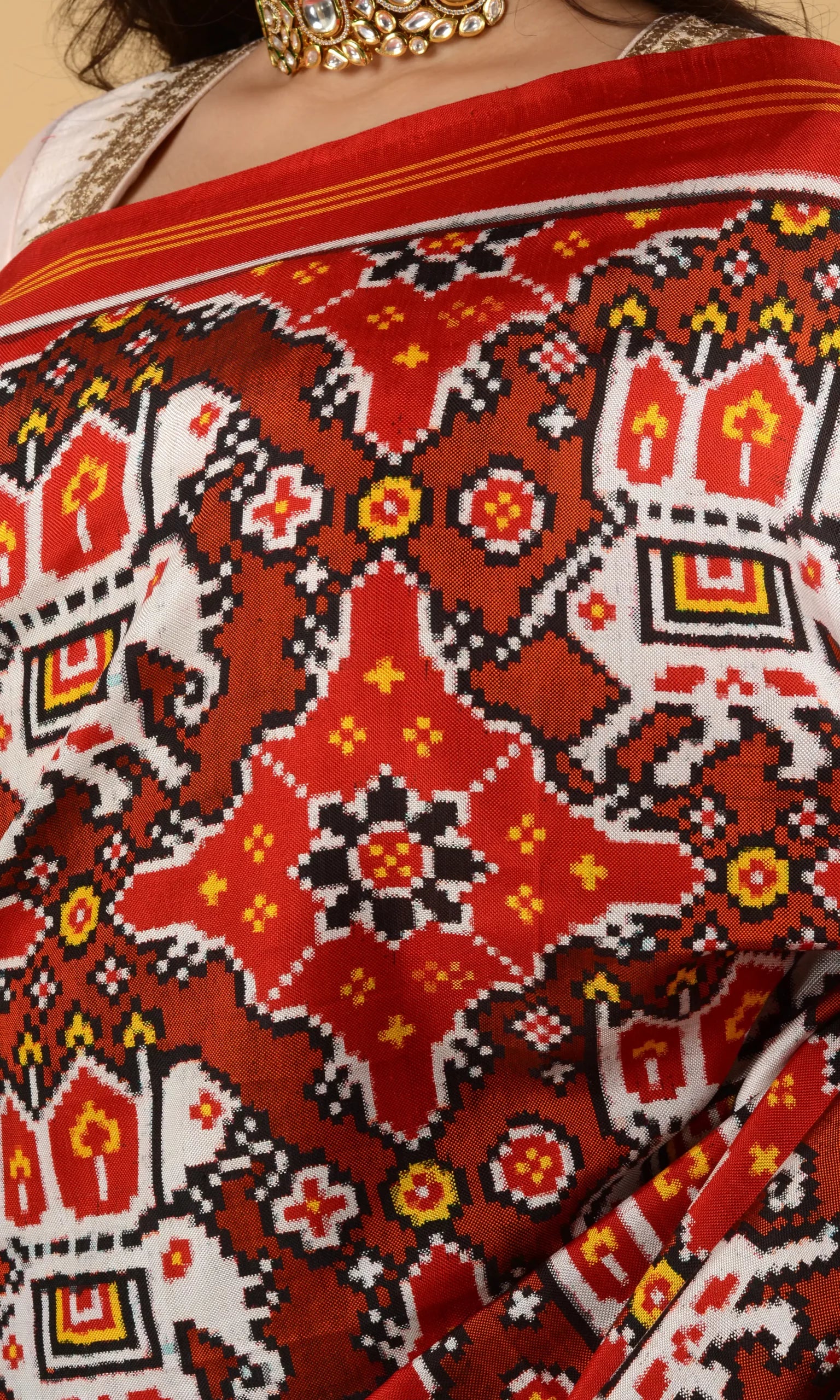 Double Ikat Patola Saree
