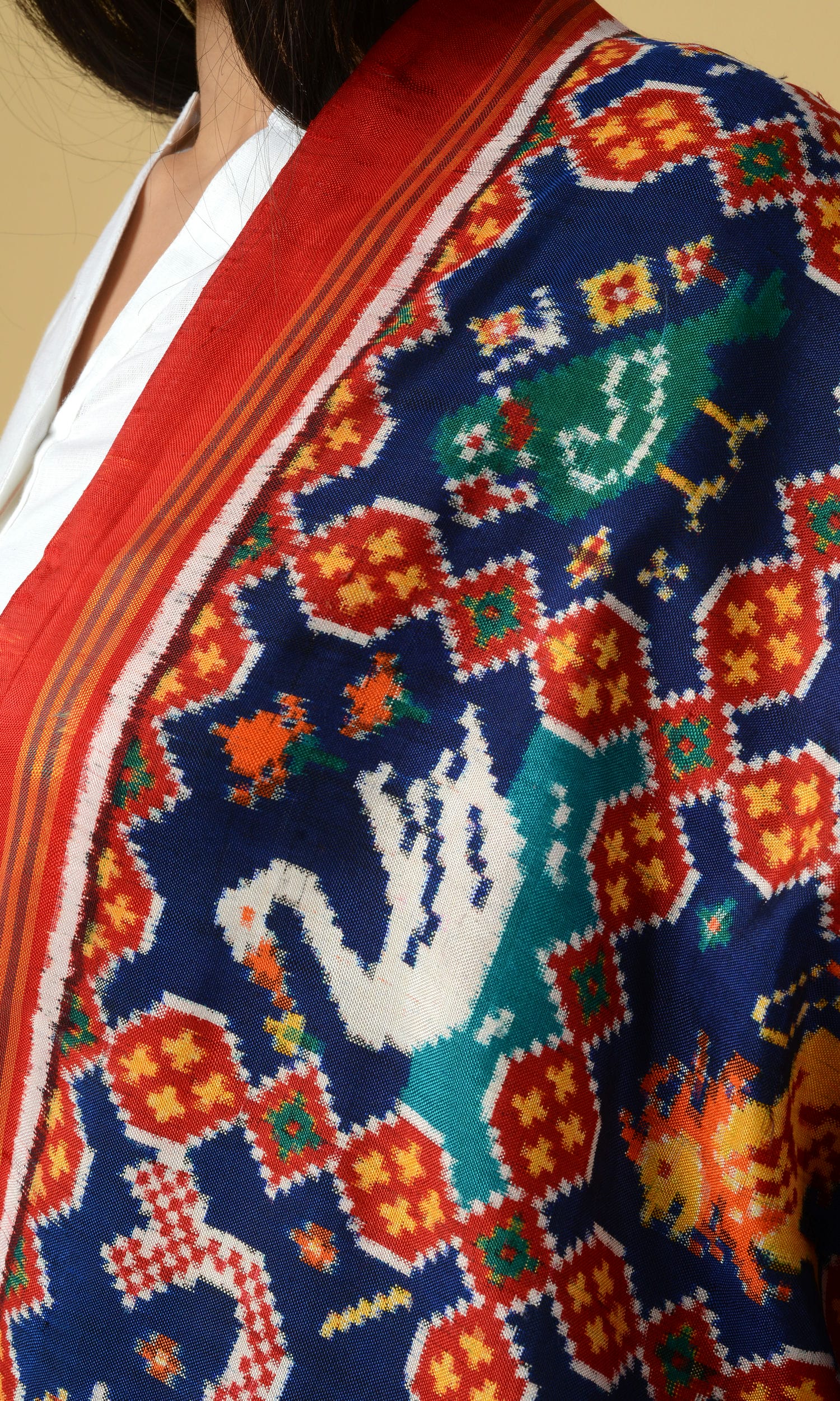 Double Ikat Patola 9 Motif Dupatta