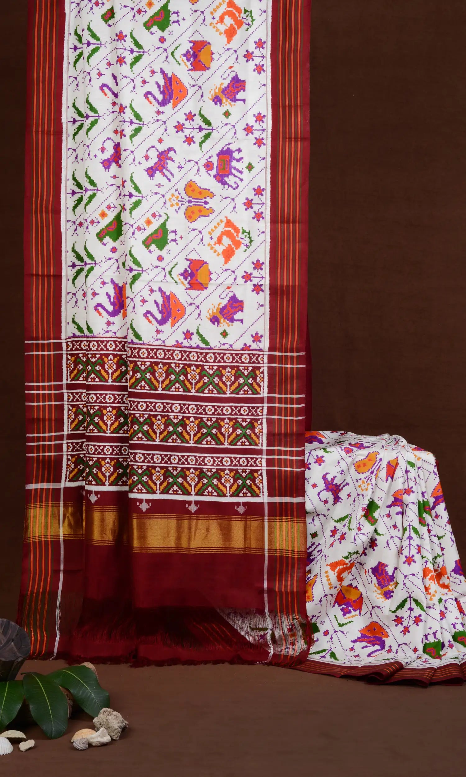 Double Ikat Patola Saree
