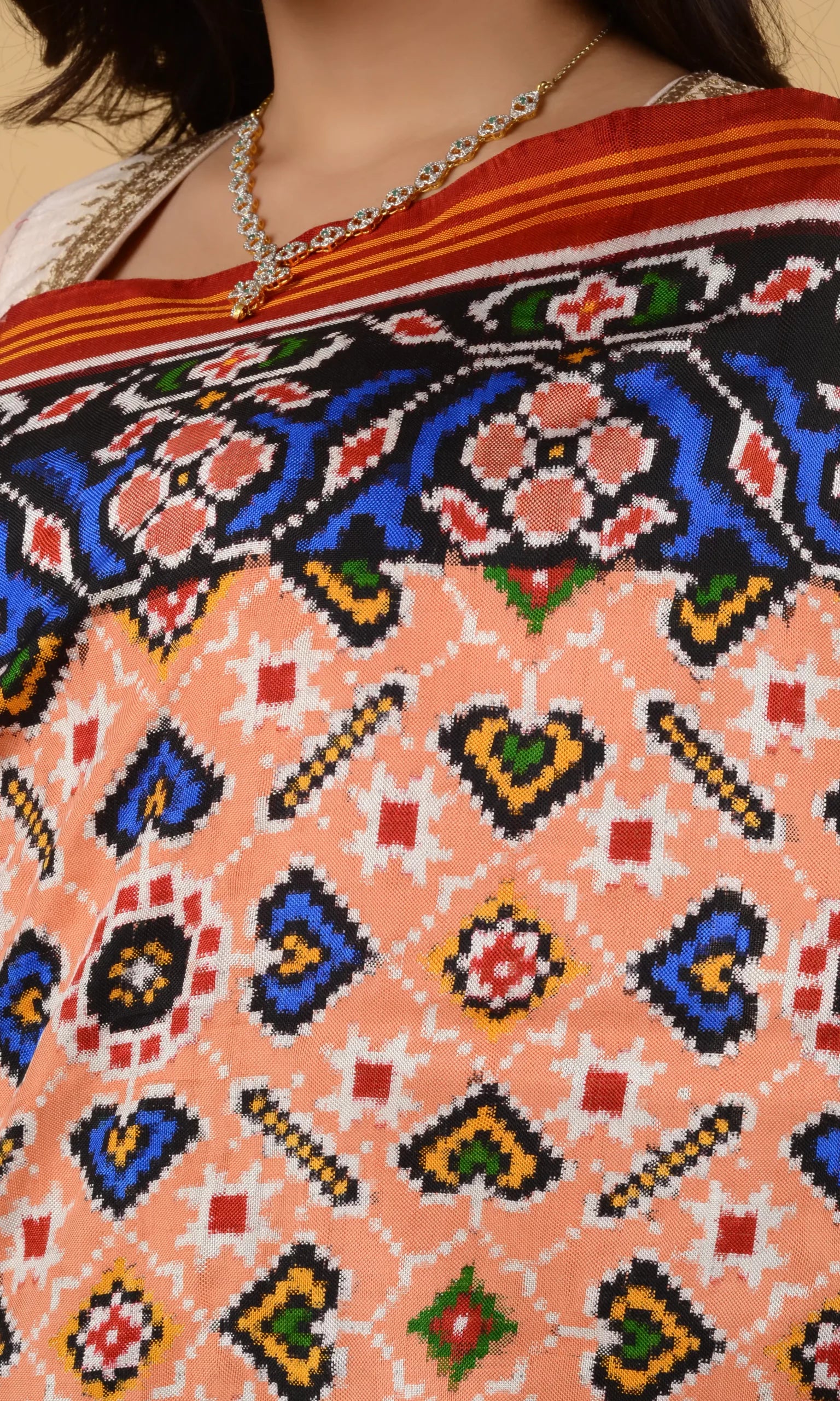 Double Ikat Patola Saree