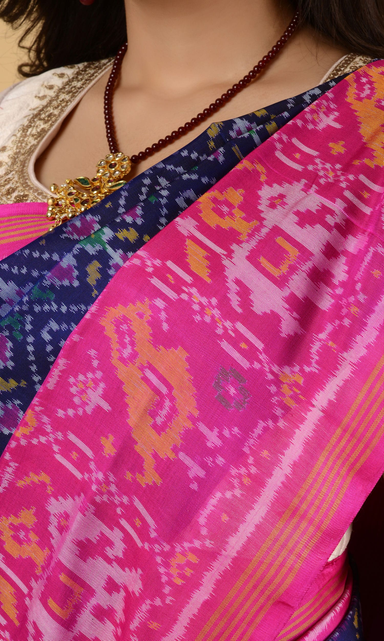 Single Ikat Patola Saree