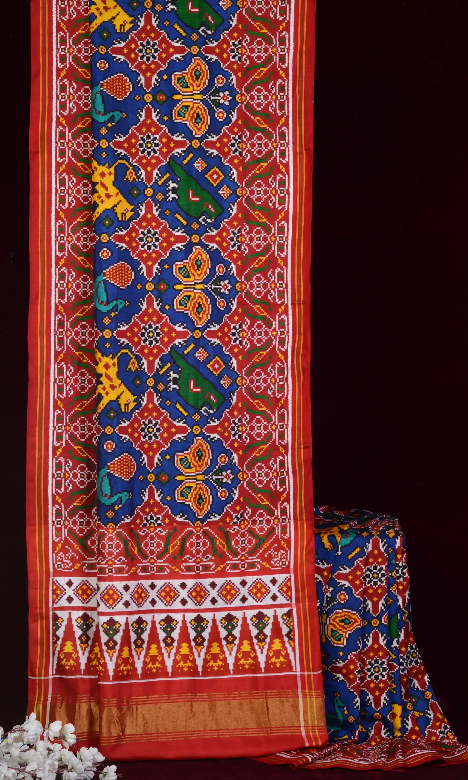 Double Ikat Patola Saree