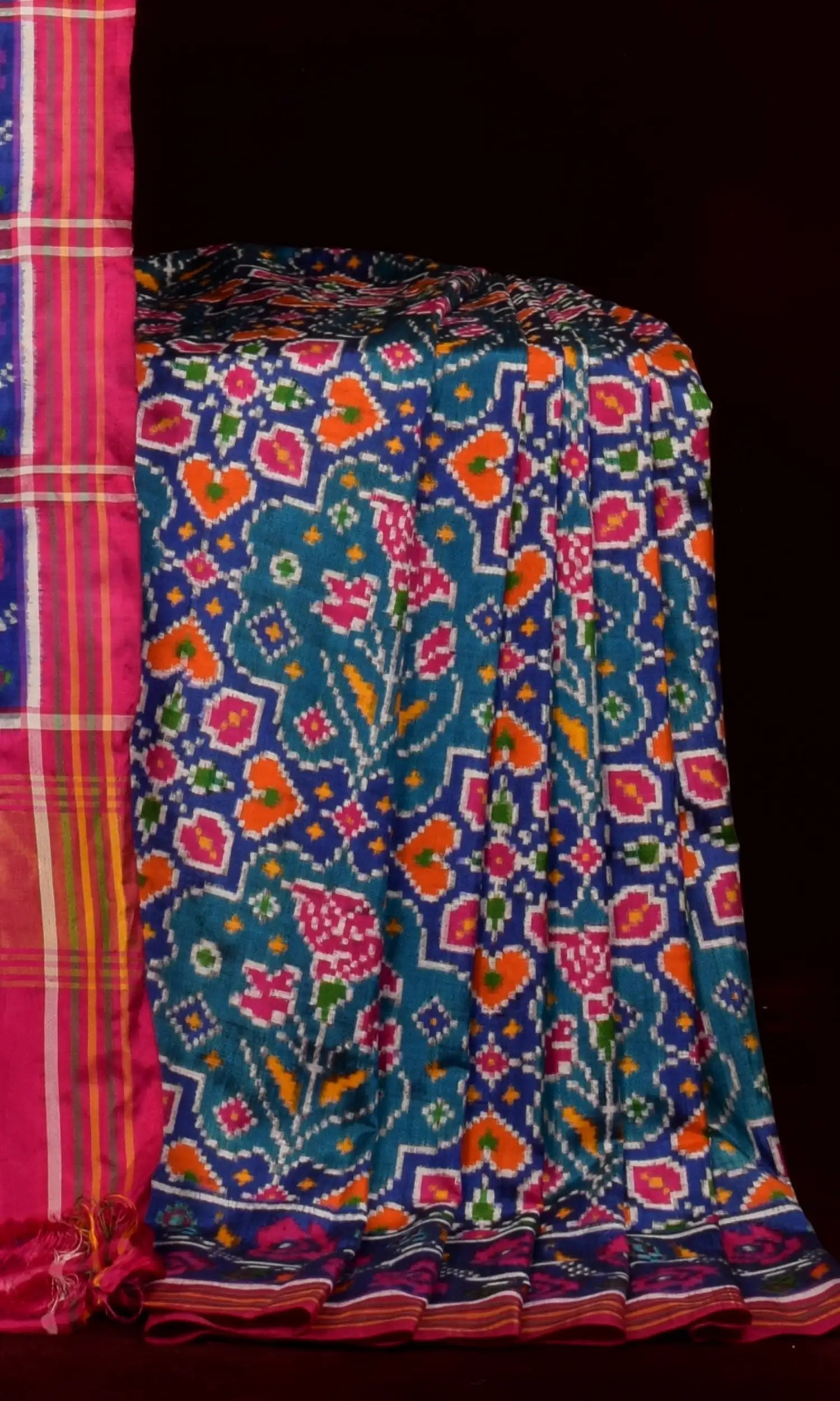 Double Ikat Patola Saree