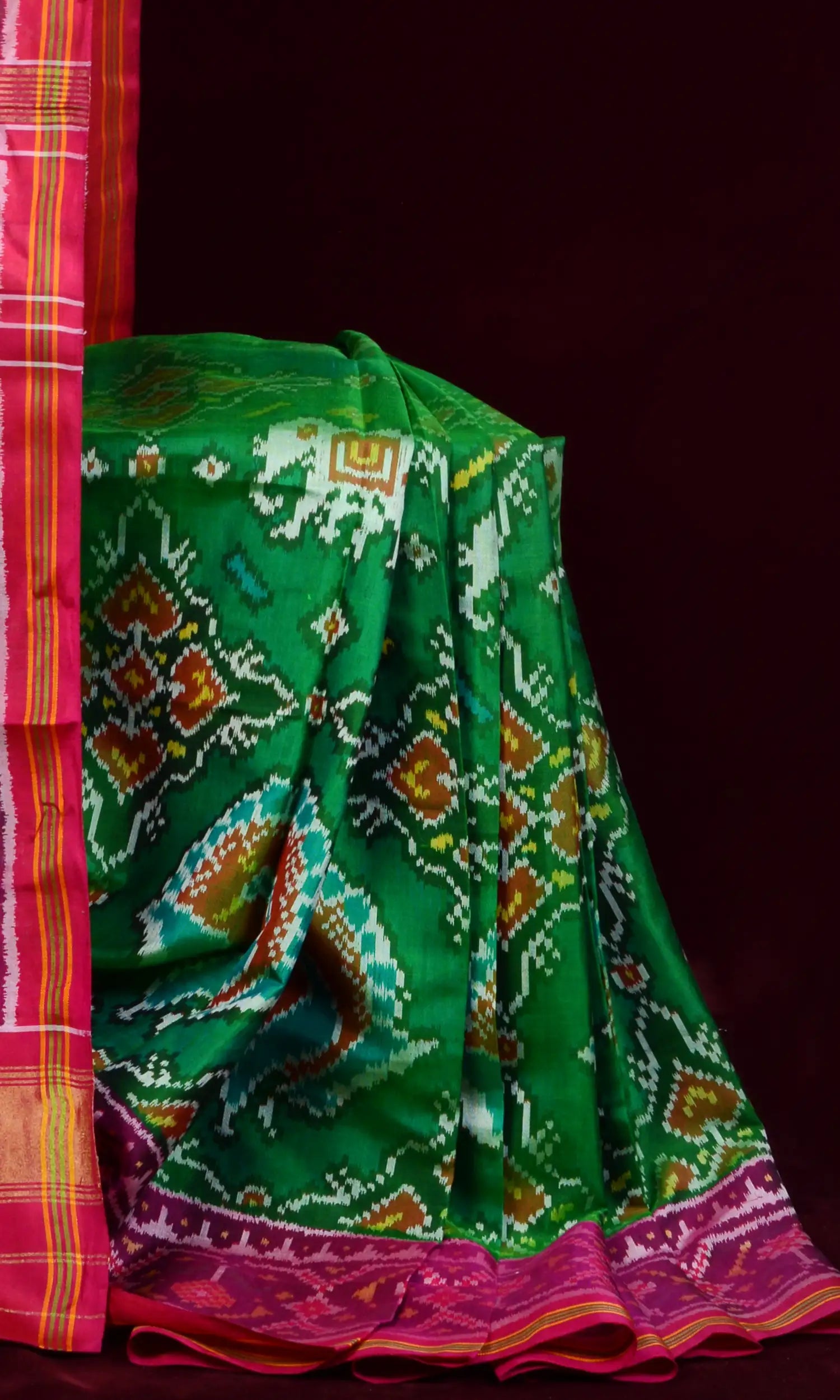 Single Ikat Patola Saree
