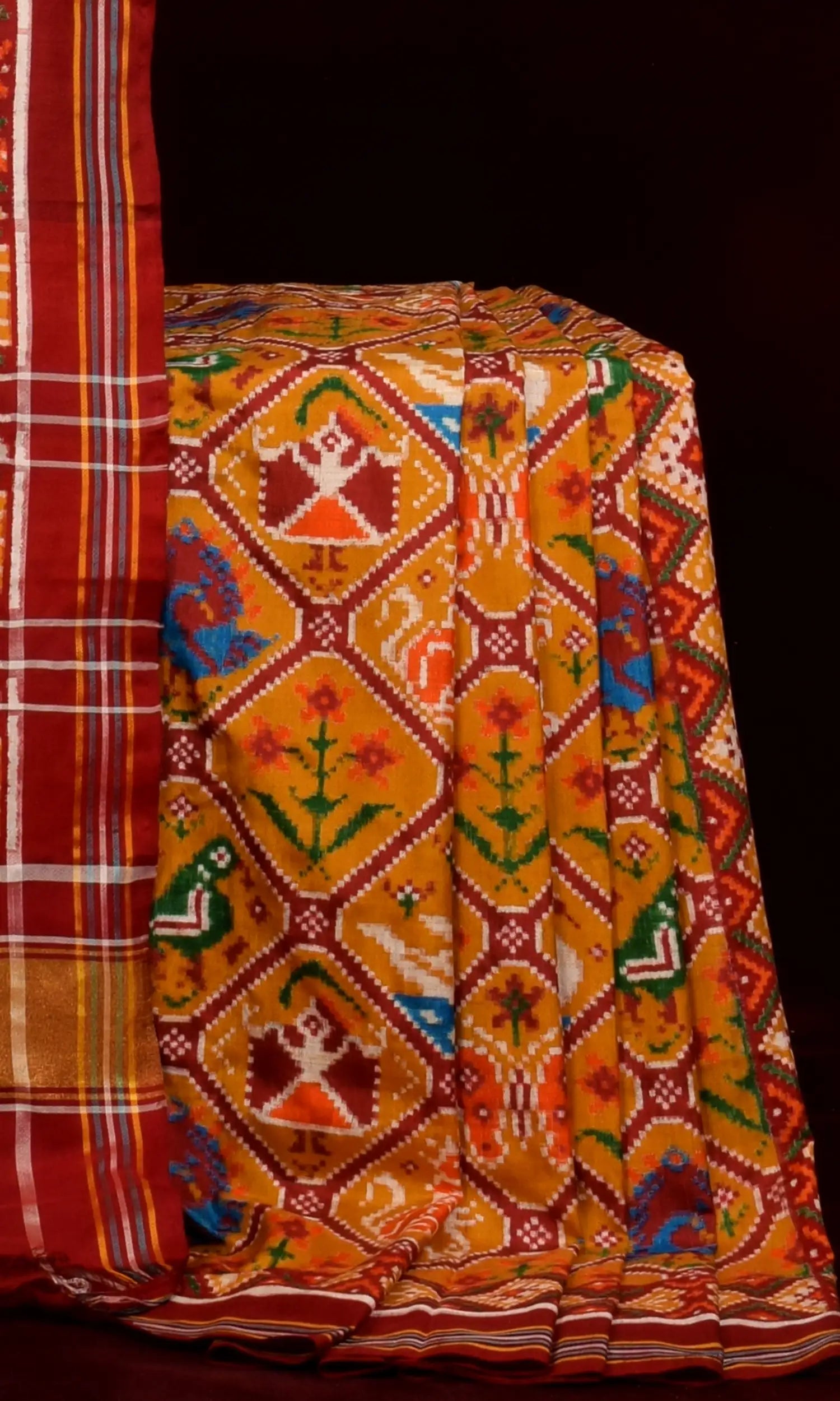 Double Ikat Patola Saree