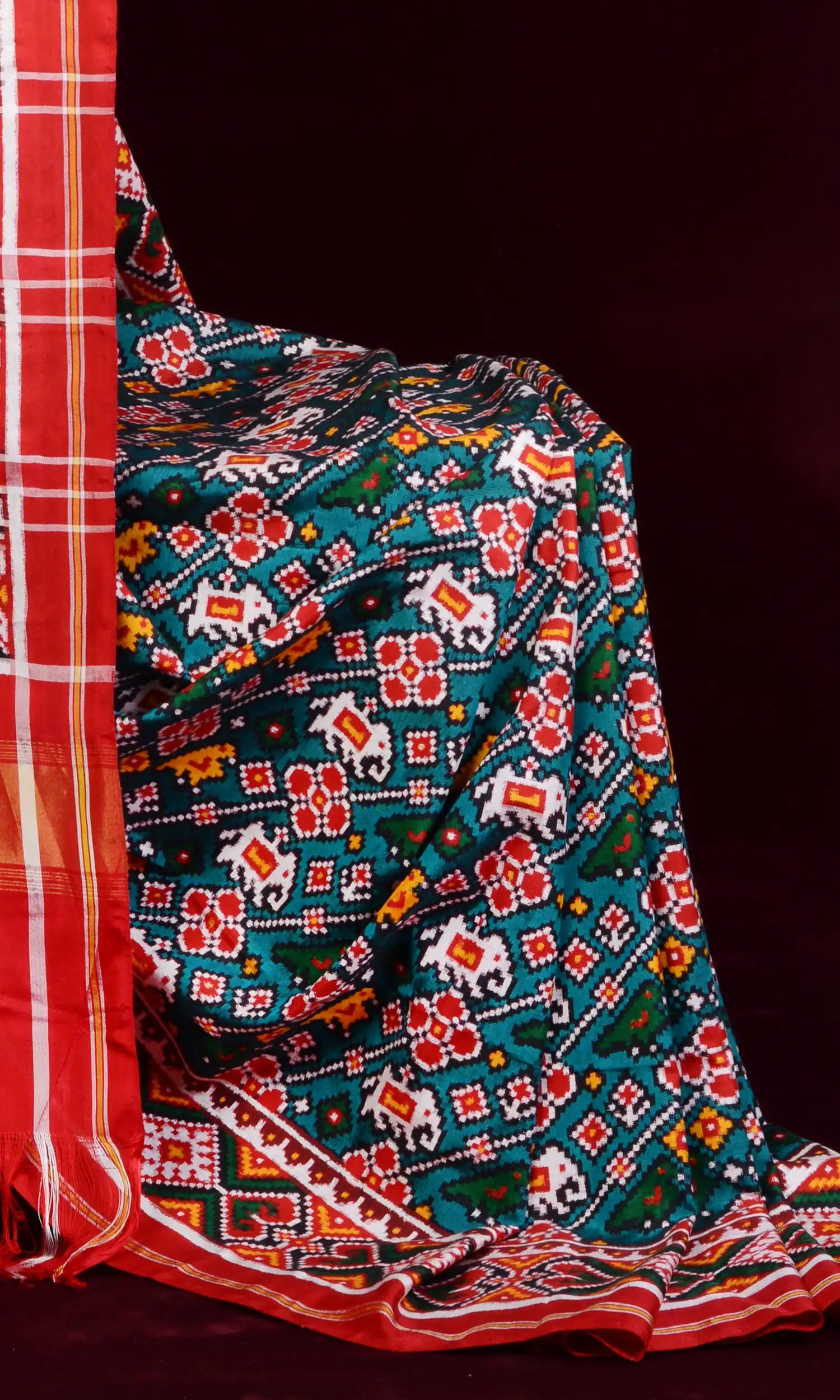 Double Ikat Patola Saree