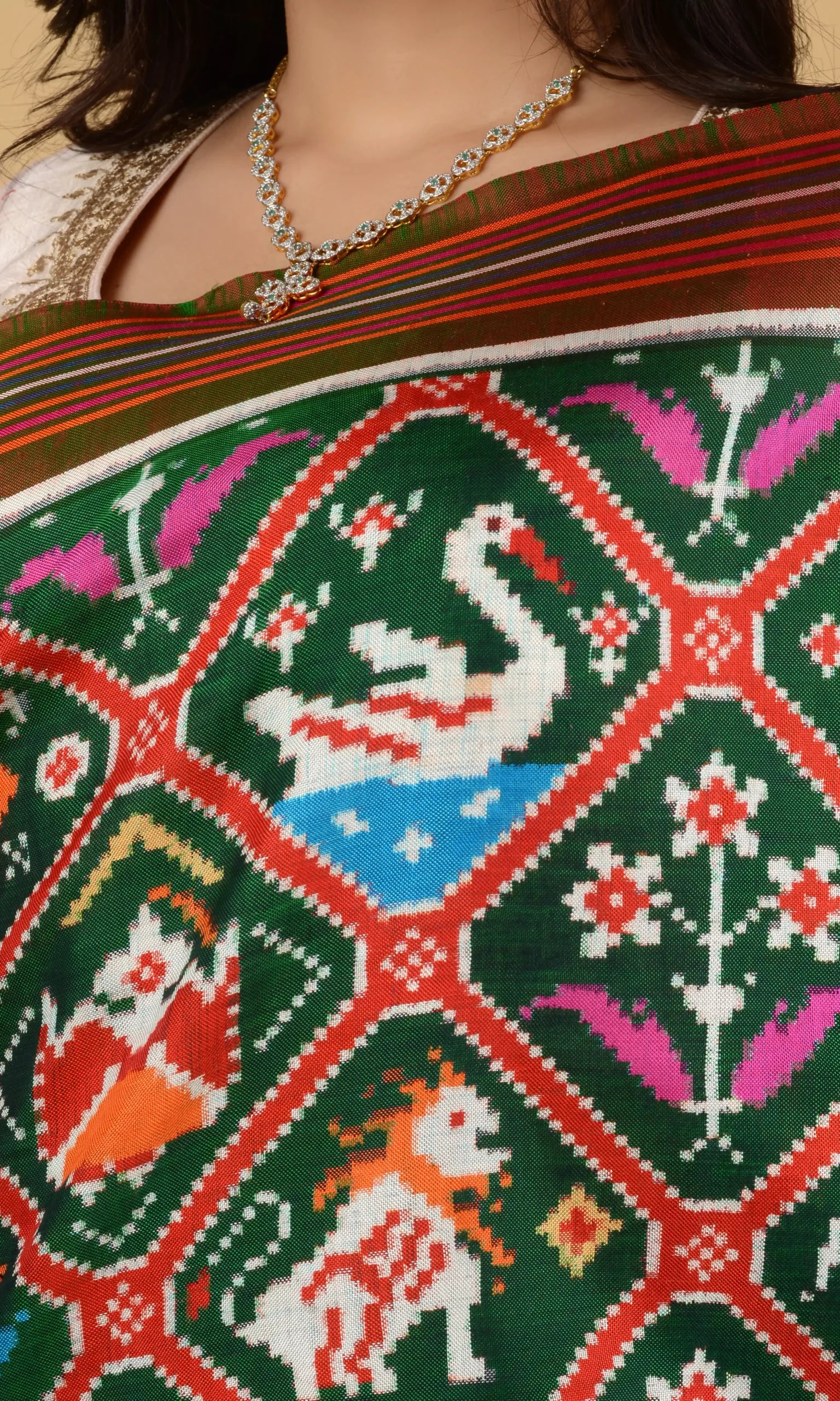 Double Ikat Patola Saree