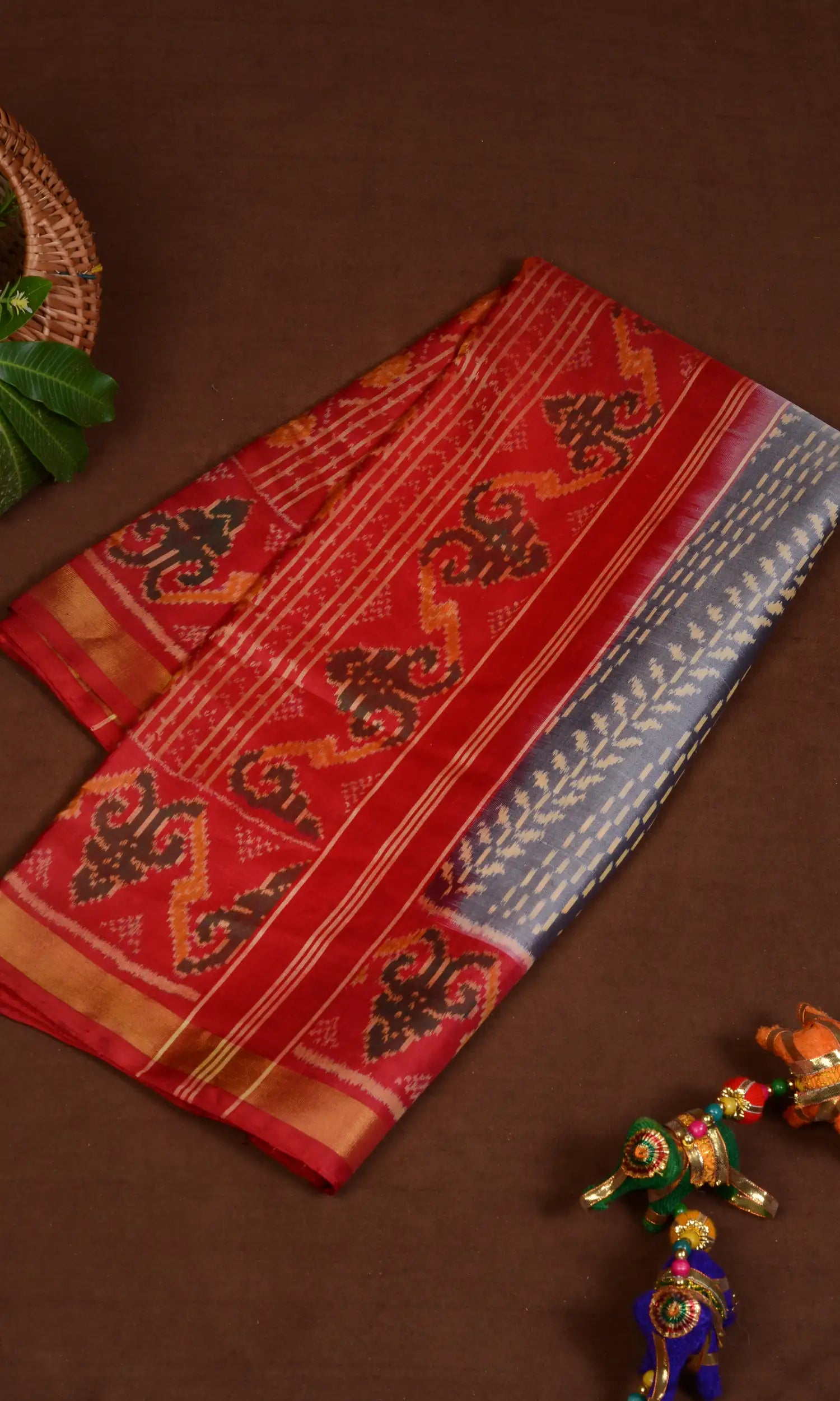 Rajkoti Patola Saree