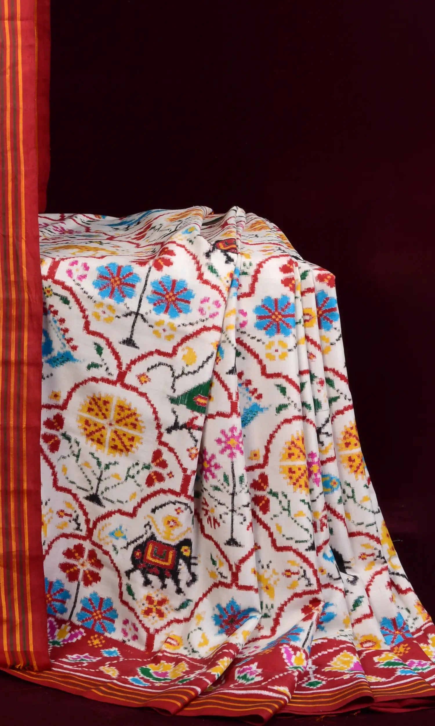 Double Ikat Patola Saree
