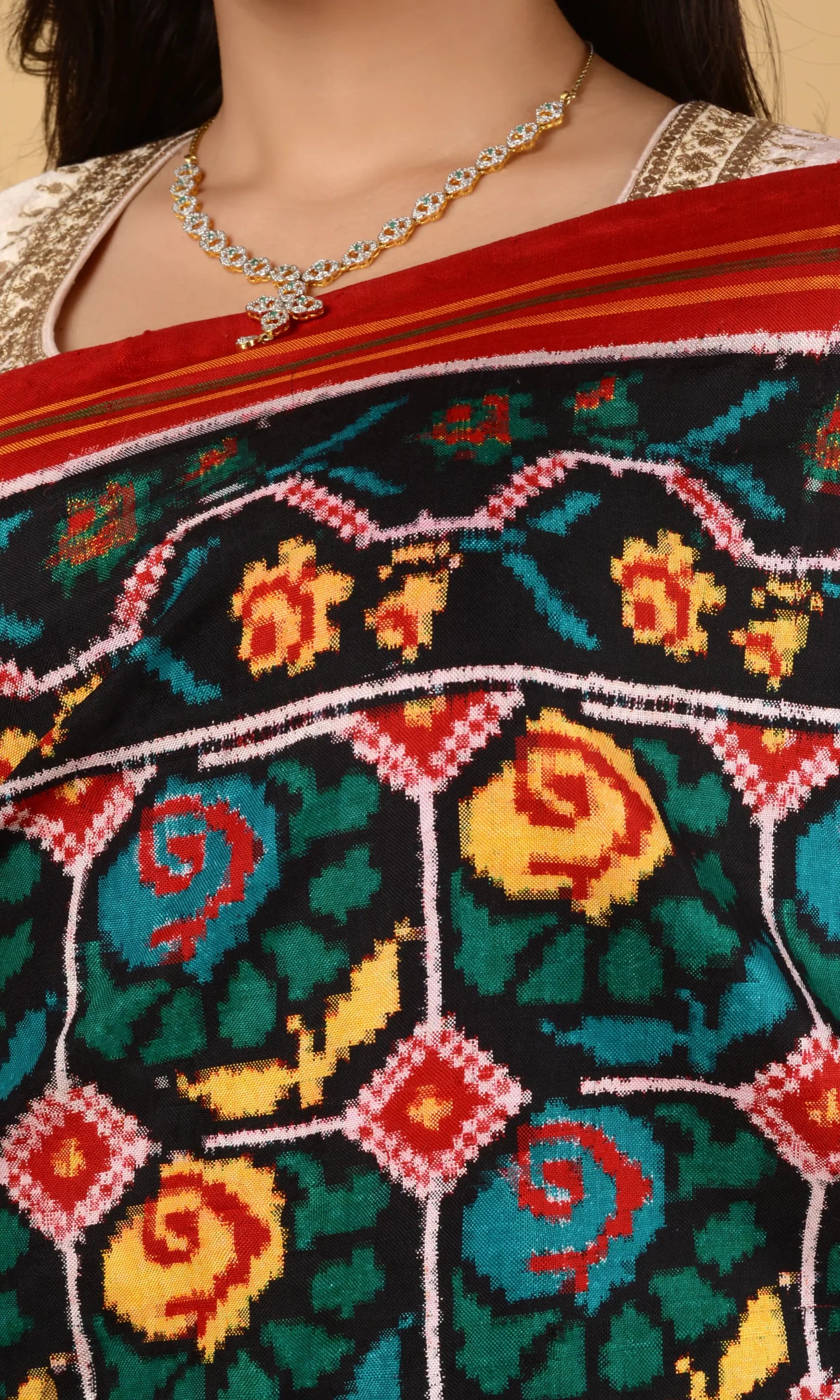 Double Ikat Patola Saree