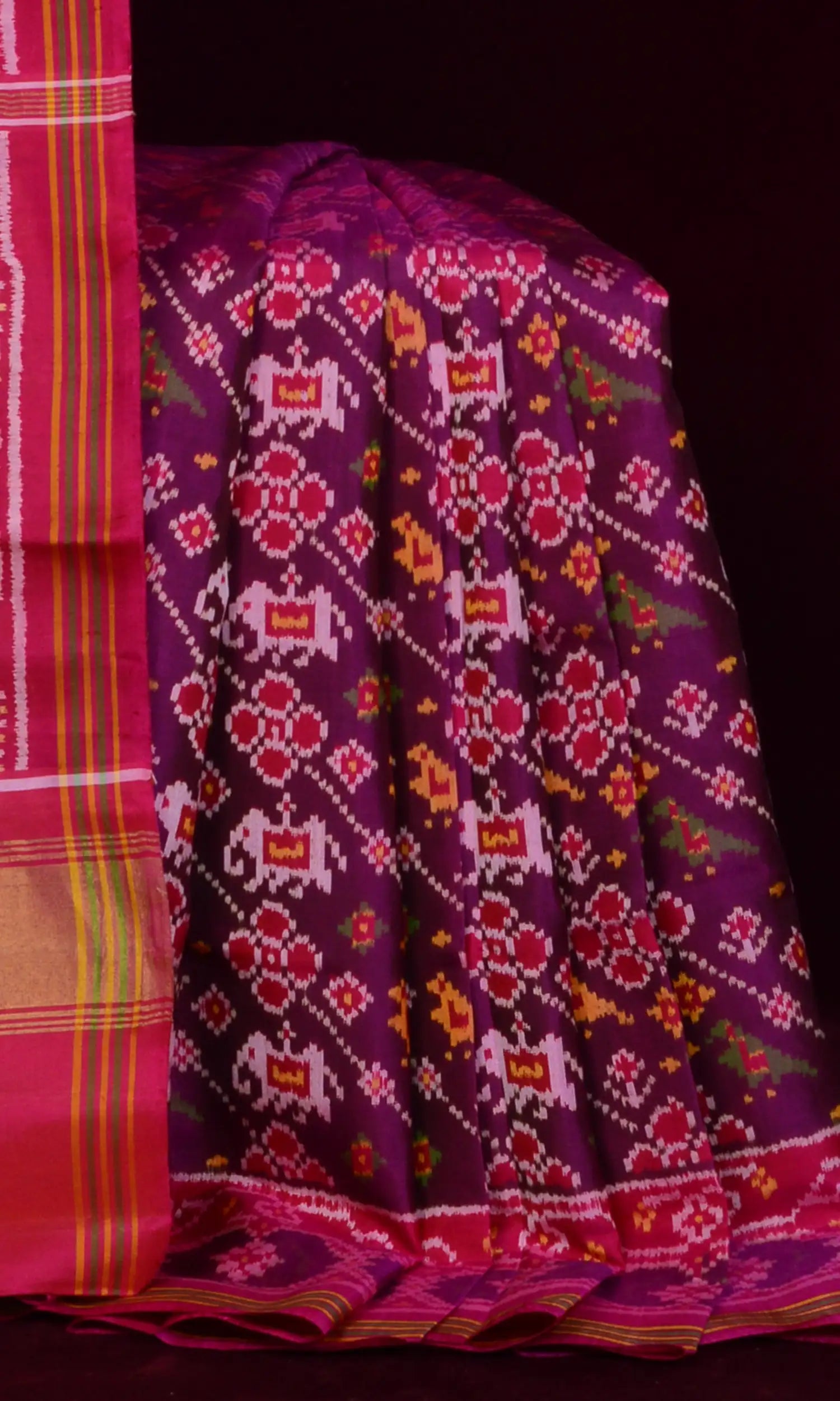 Single Ikat Patola Saree